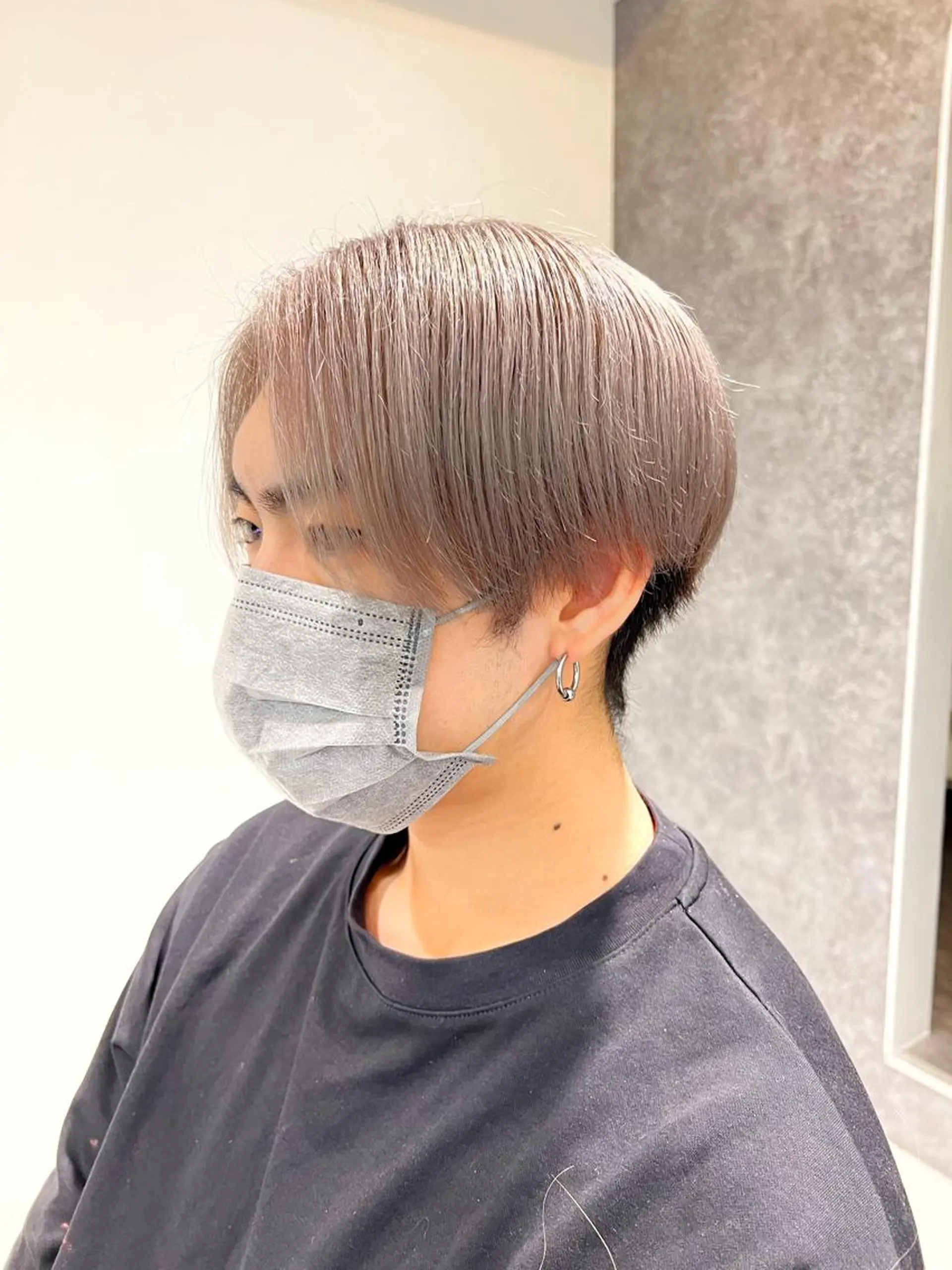 カラー メンズ Stir Maison 大宮所属・ryuma/ボブ /透明感カラーのヘアスタイル