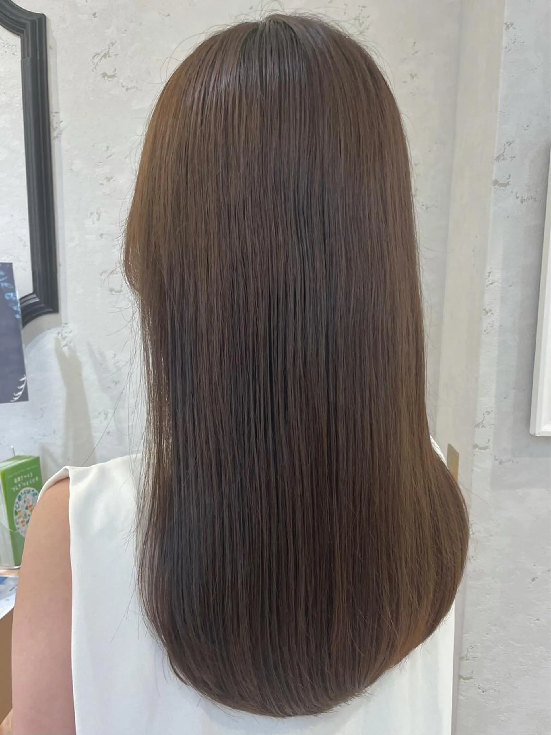 セミロング 産休中2026.4月 復帰予定/野崎華代のヘアスタイル