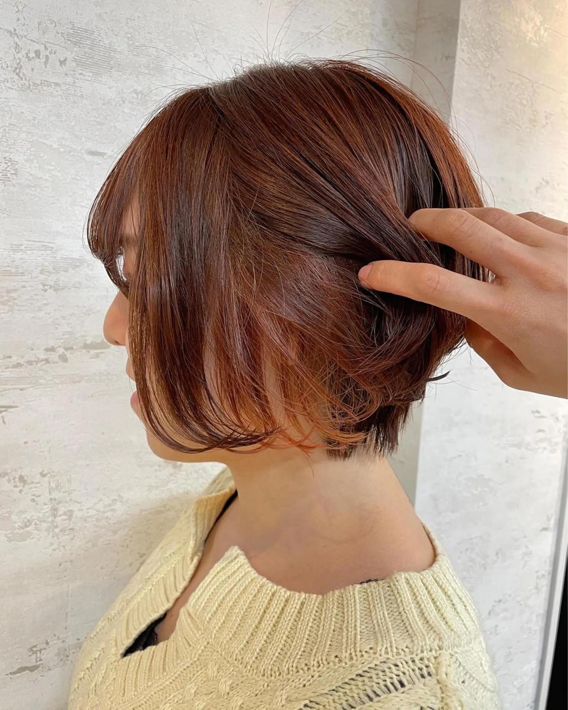 ショート カラー 女性に人気♪ はやしほのかのヘアスタイル