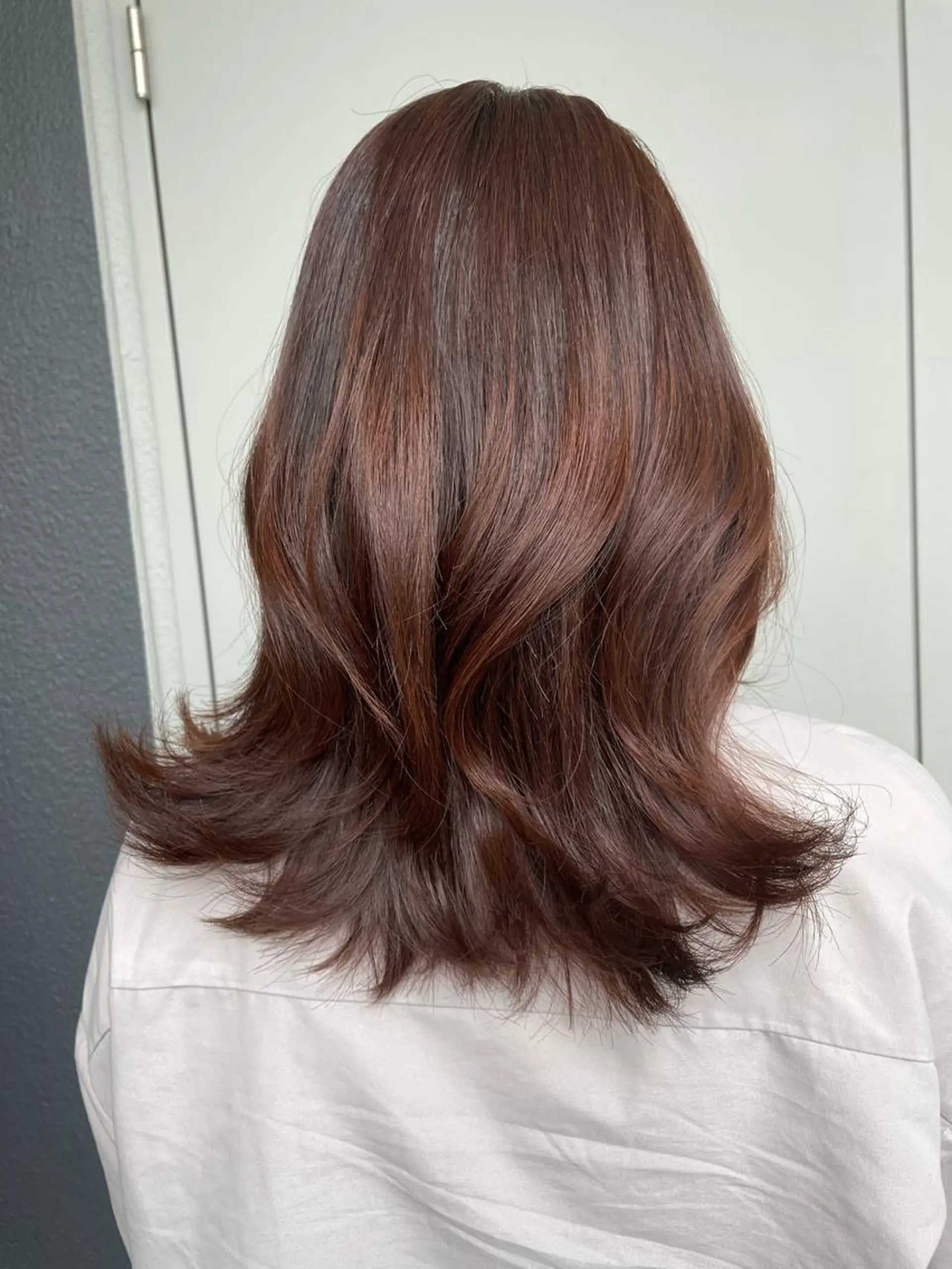 ミディアム カラー ヘアアレンジ メンズ 寺西 恵🪡🤍のヘアスタイル