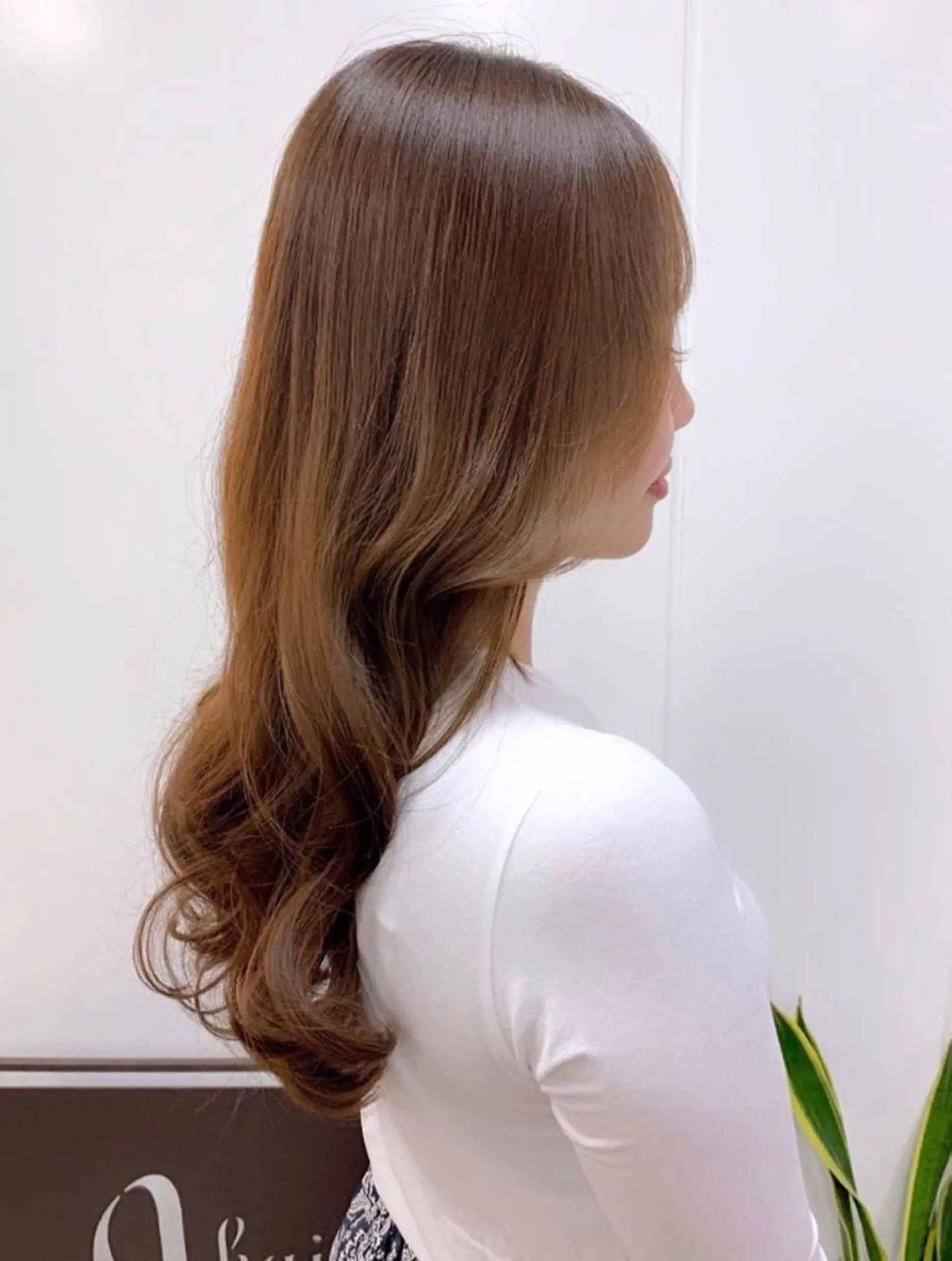 セミロング カラー ヘアアレンジ As hair所属・柔らか垢抜けｶﾗｰと ｶｯﾄ🫧ASUKAのヘアスタイル