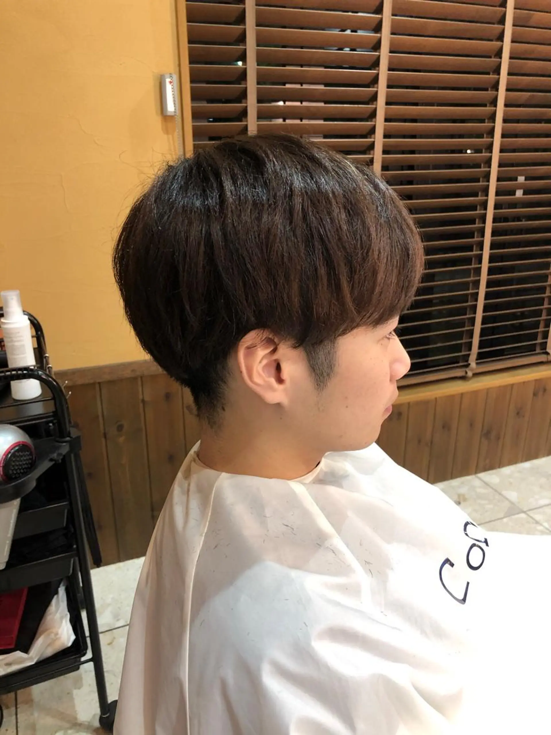 メンズ カット 小林 崇雅　ダウンパーマのヘアスタイル