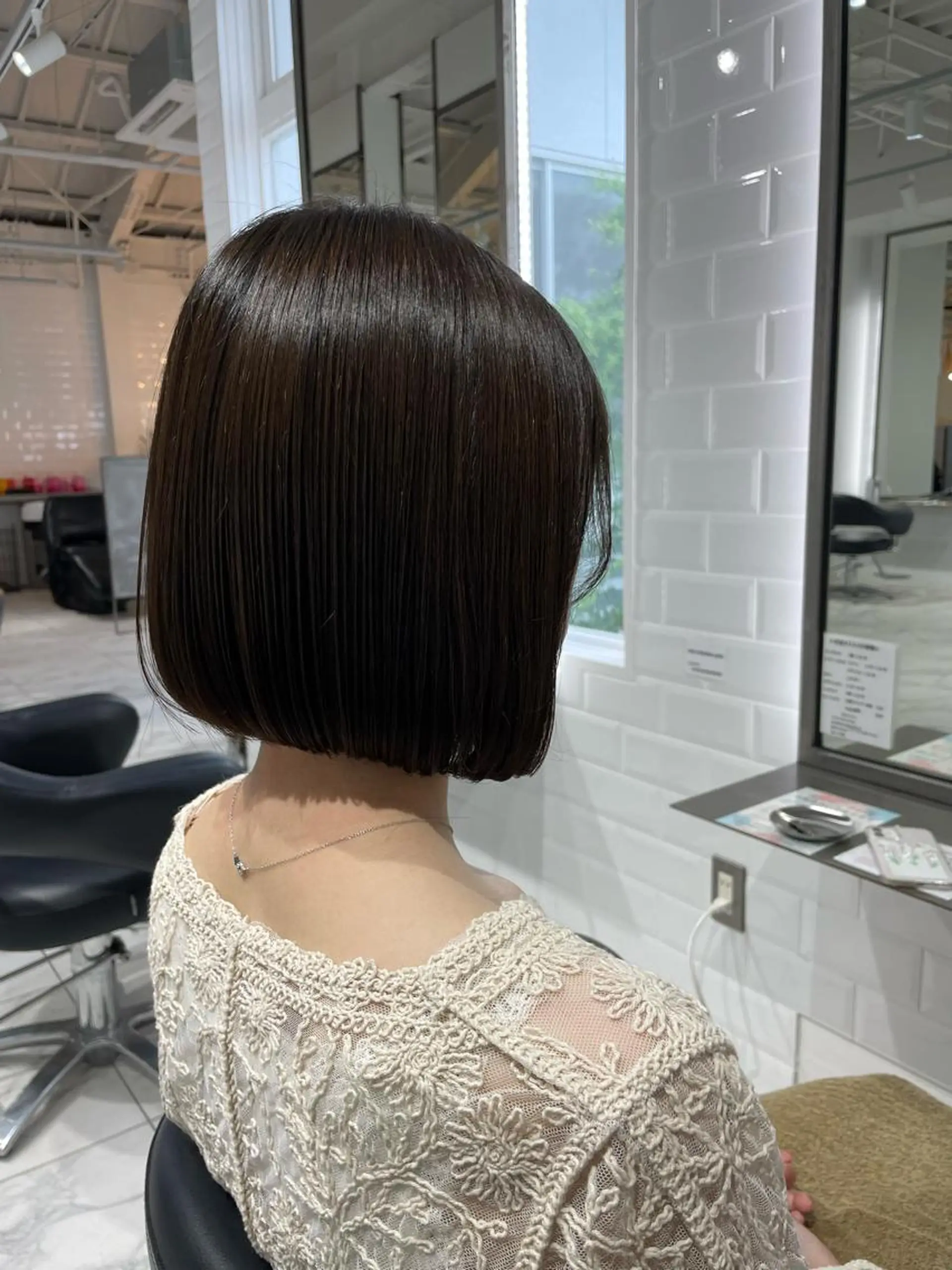 ショート Salon de  COCO所属・Yuka /ツヤカラー✨のヘアスタイル