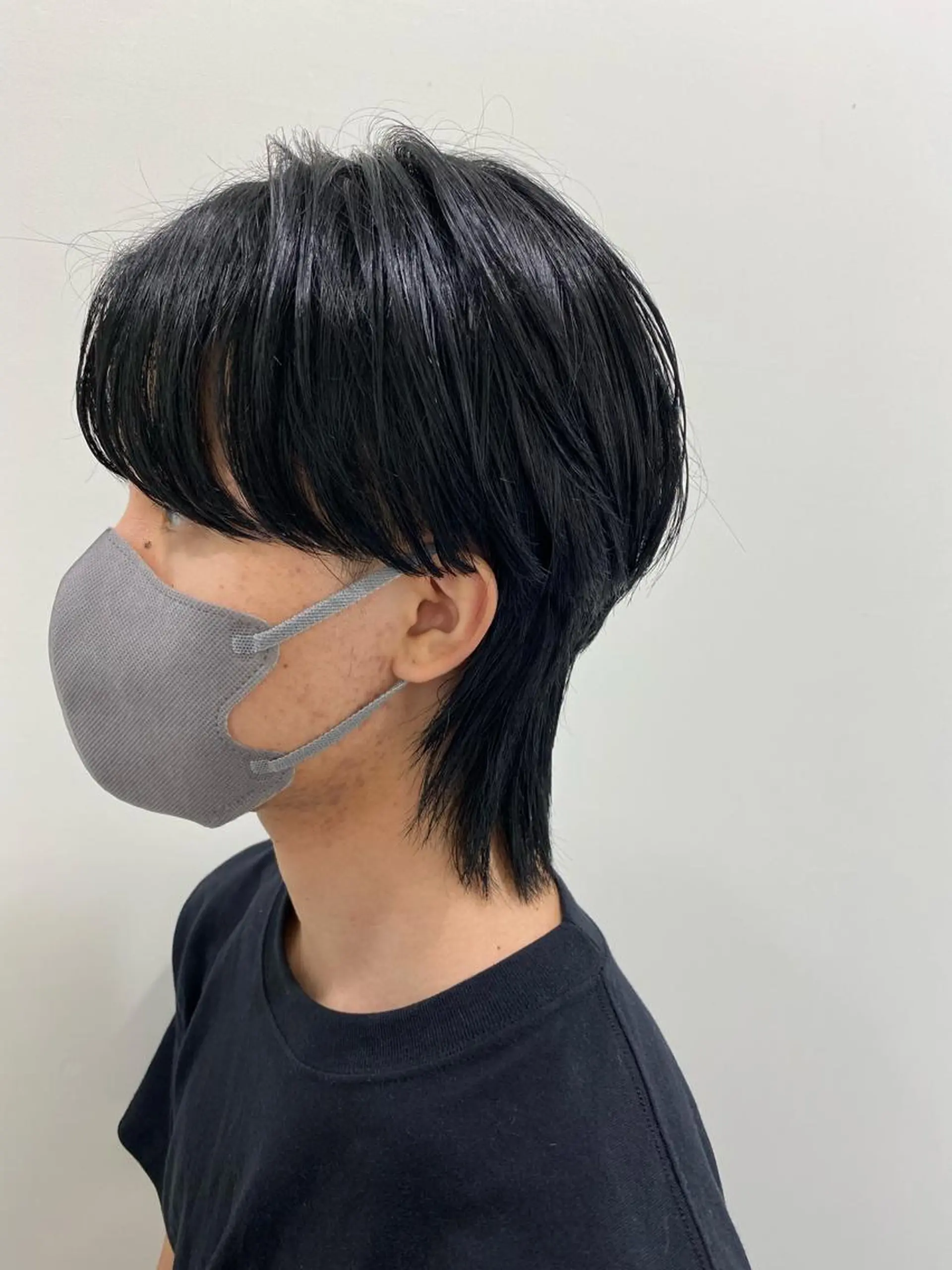 ショート メンズ マッシュウルフ マッシュ メンズウルフカット ウルフカット 小岸 竜のヘアスタイル