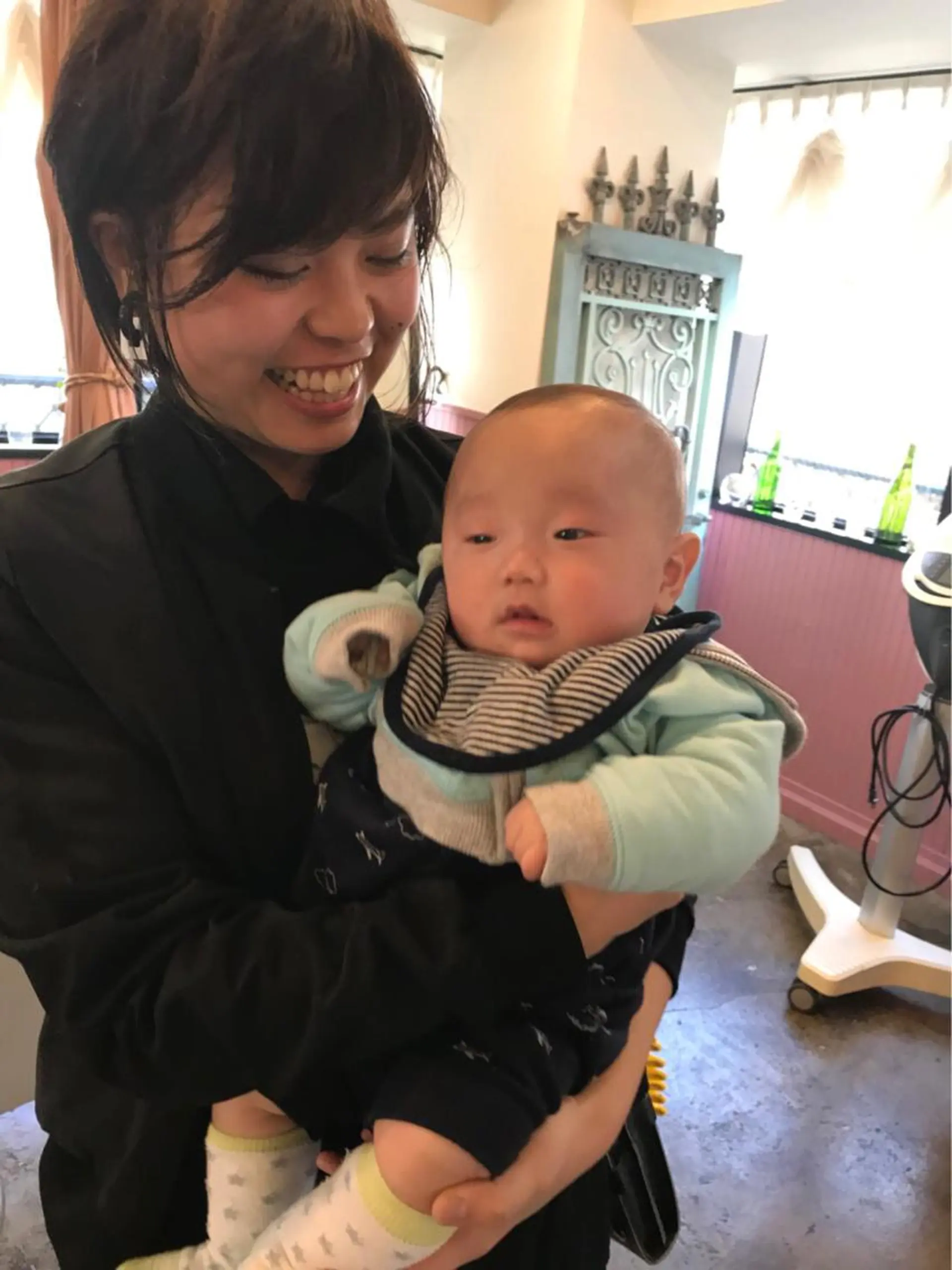 カラー パーマ メンズ キッズ 表参道Lise おおいしおりのヘアスタイル