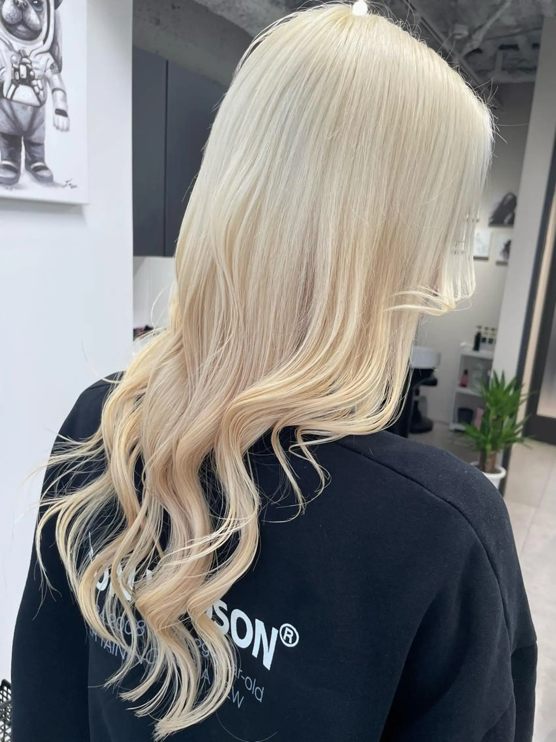 ロング カラー カット ヘアカラー 髪質改善will hairdesignのヘアスタイル