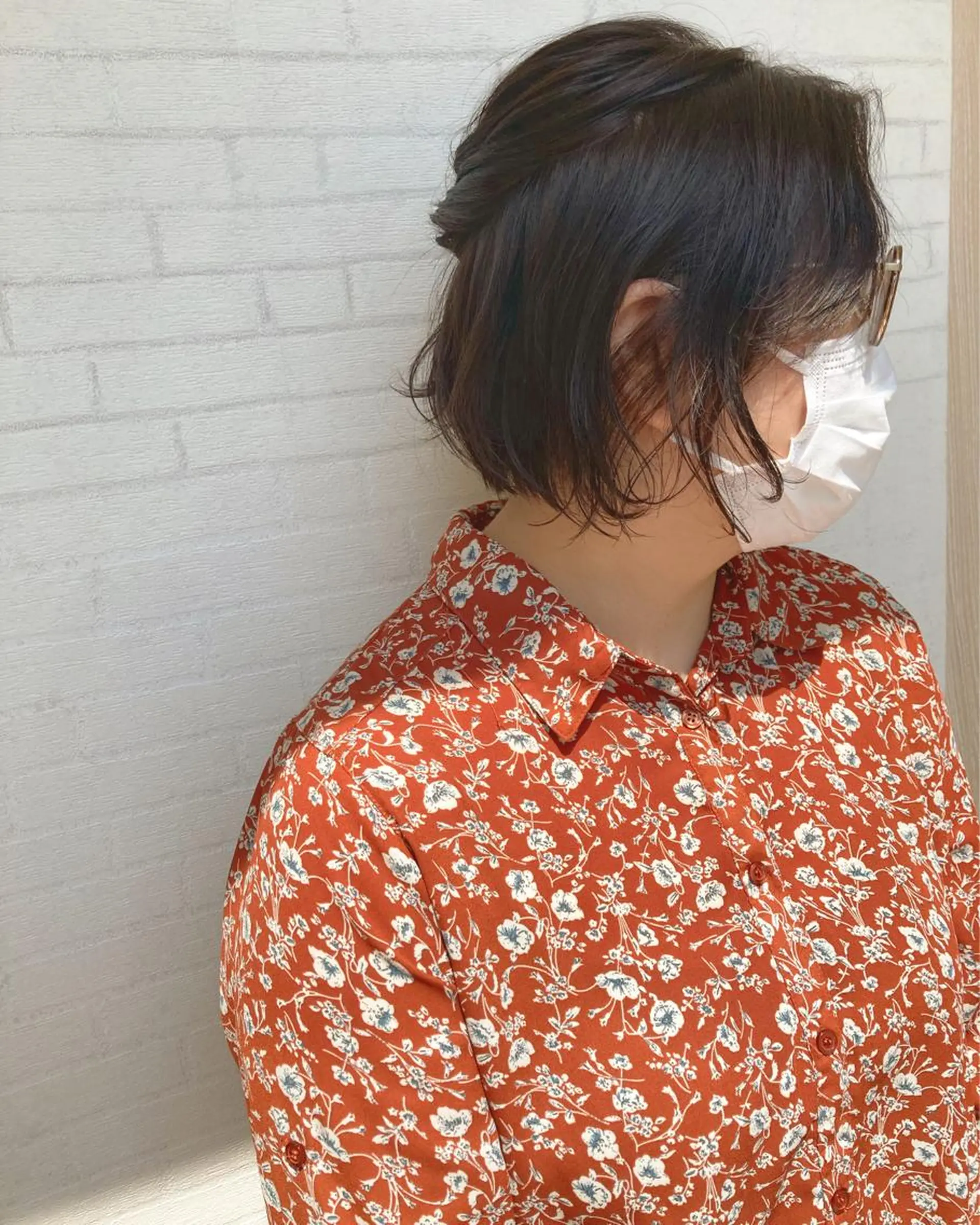 ショート カラー ヘアアレンジ 切りっぱなしボブ ショートボブ ハンサムショート ブラウンカラー ココアブラウン カット ヘアカラー トリートメント 朝がちょっと楽しくな るshort･bobのヘアスタイル