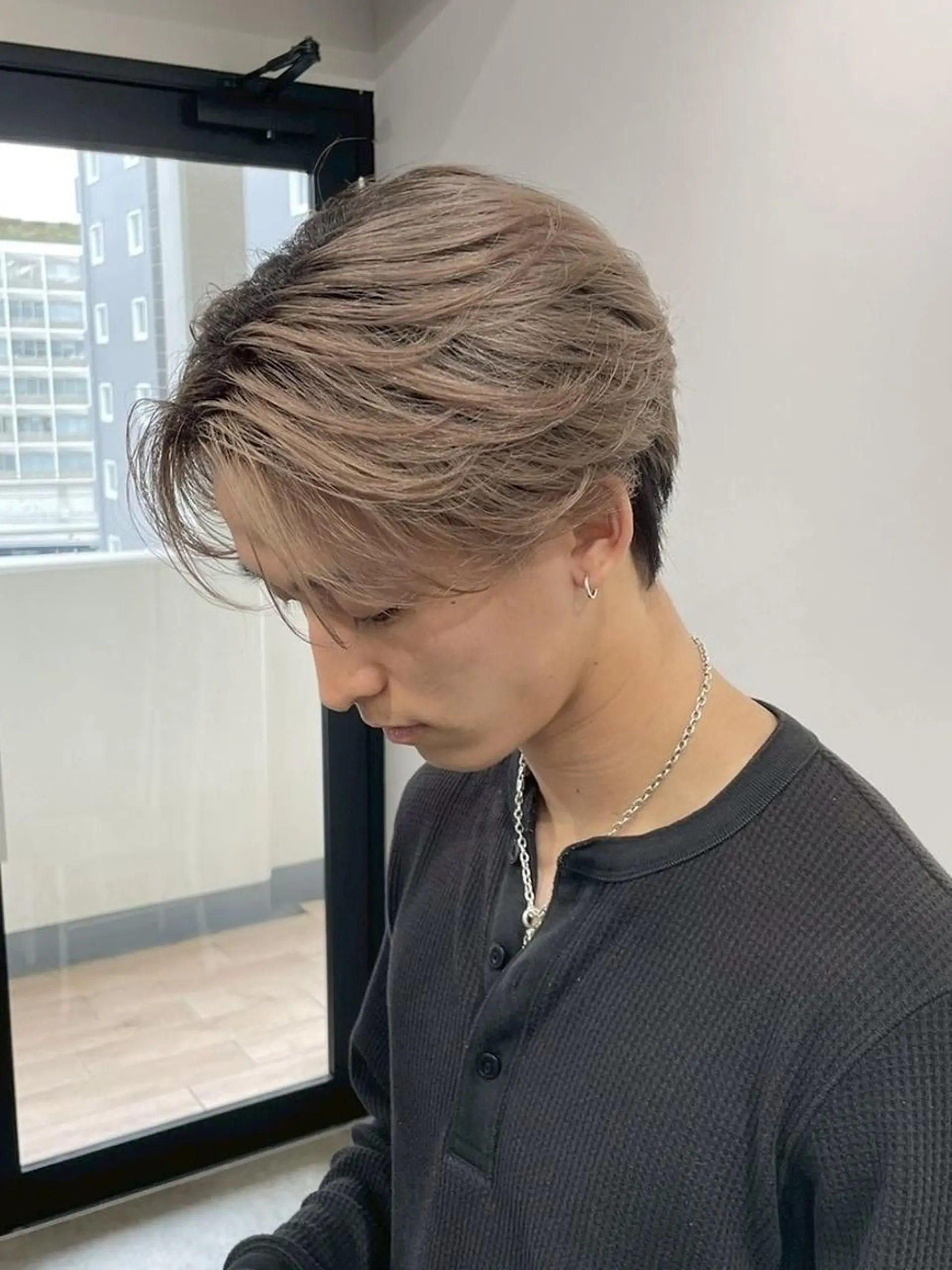 ミディアム カラー ブリーチ ダブルカラー カット ヘアカラー ✨【公式】 juhl.横浜✨のヘアスタイル