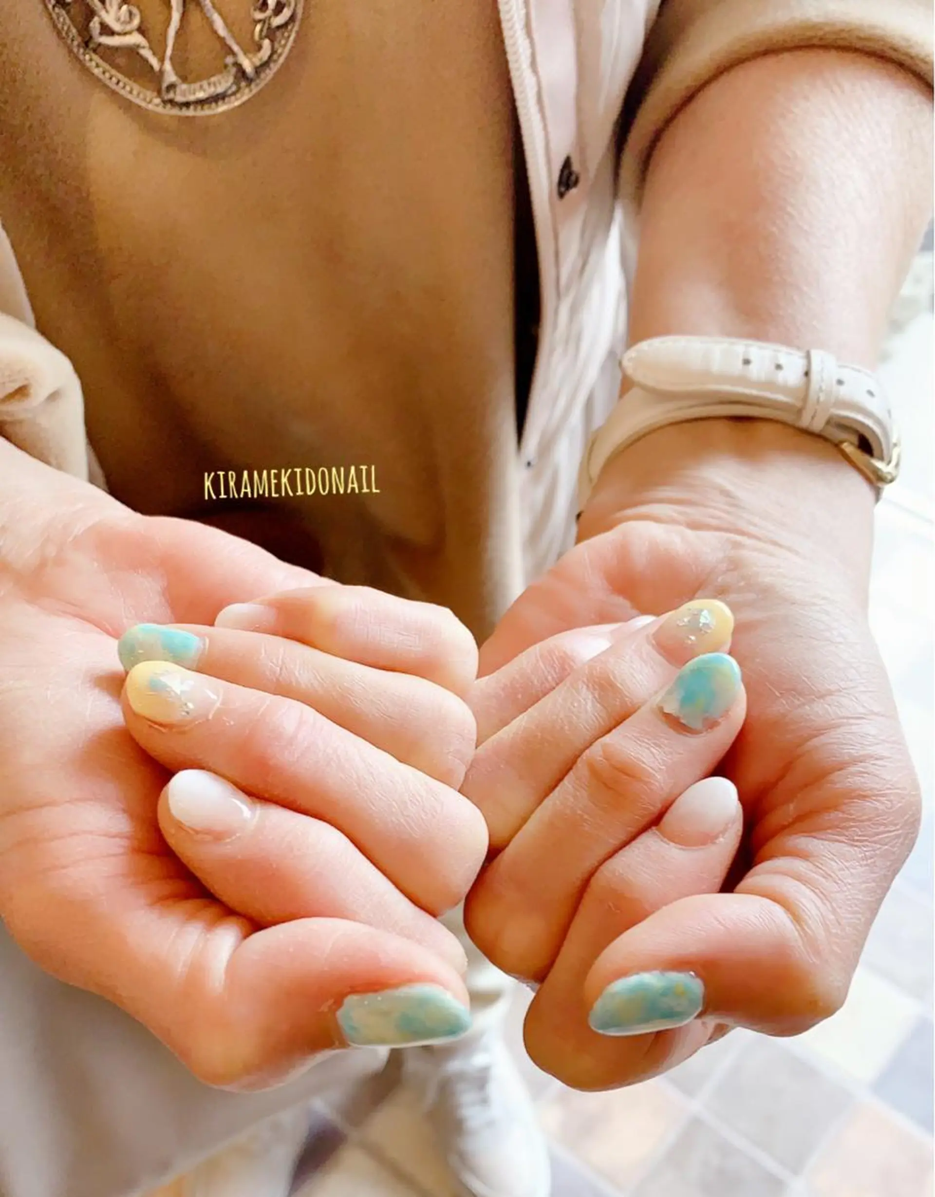 ネイル ハンドネイル kiramekido nail salon所属・林 禅のネイルデザイン