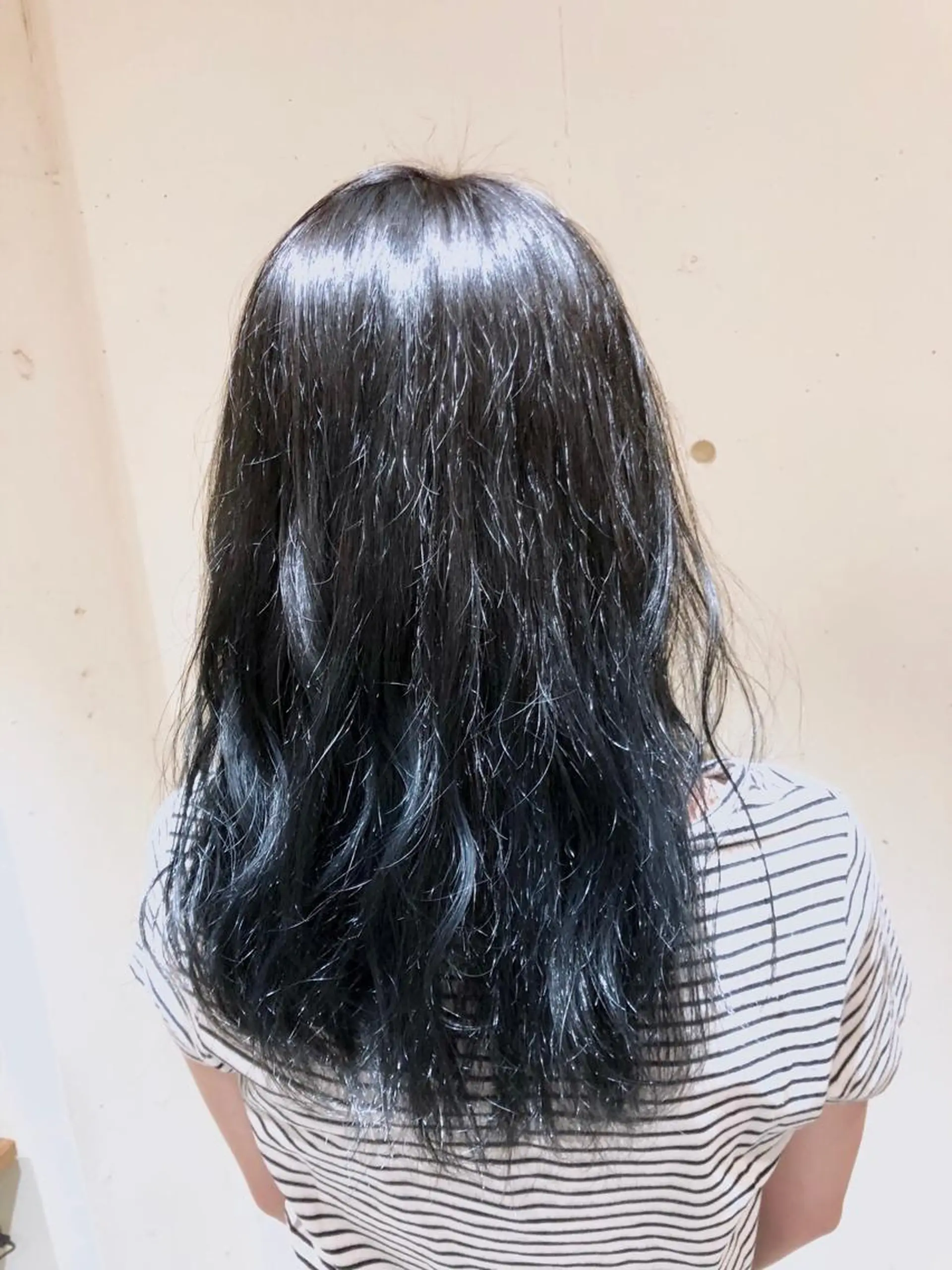 セミロング カラー パーマ ヘアアレンジ バレイヤージュ ブリーチ 透明感カラー デザインカラー グラデーションカラー 【ツヤ髪美容師】 ツダケイスケのヘアスタイル