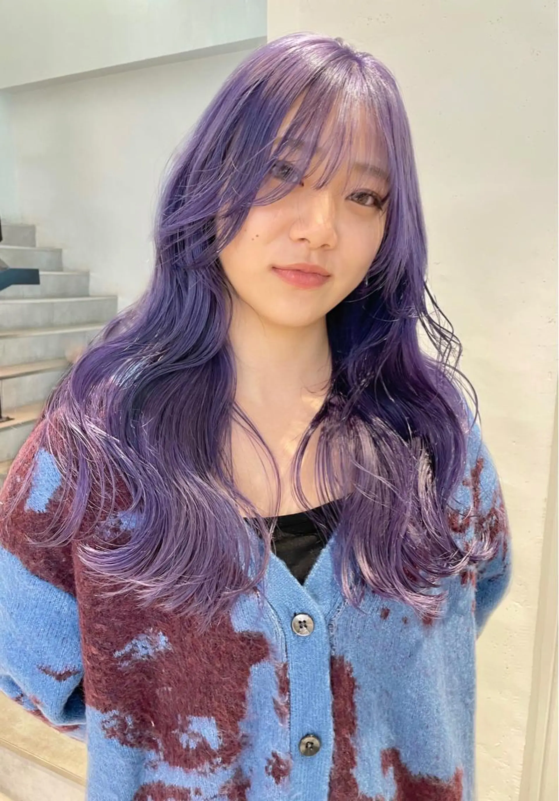 カラー ヘアカラー 🎀ボブ+ハイトーン シュカ👶🏻のヘアスタイル