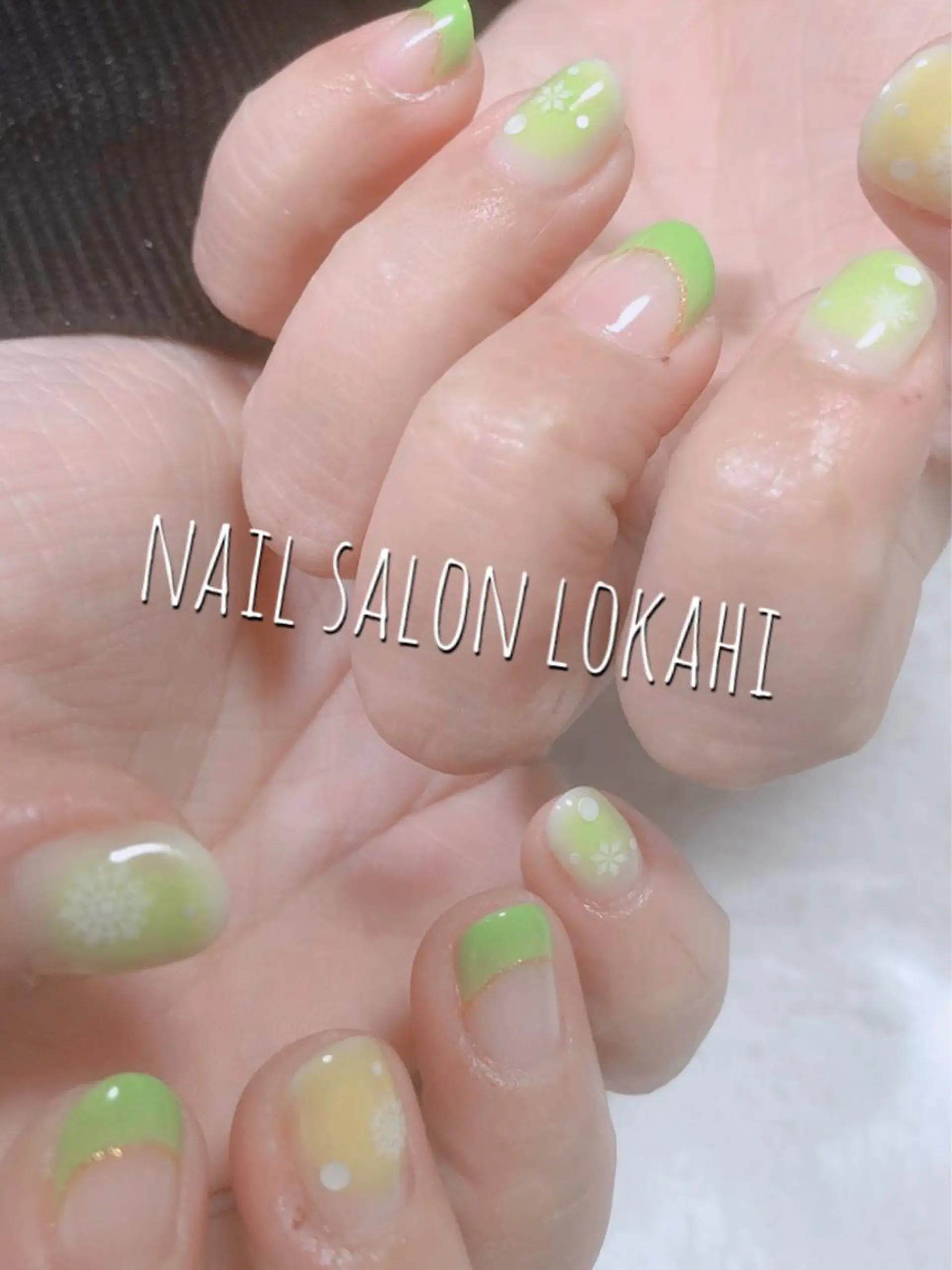 ネイル 冬ネイル ハンドネイル フットネイル Lokahi NAILのネイルデザイン