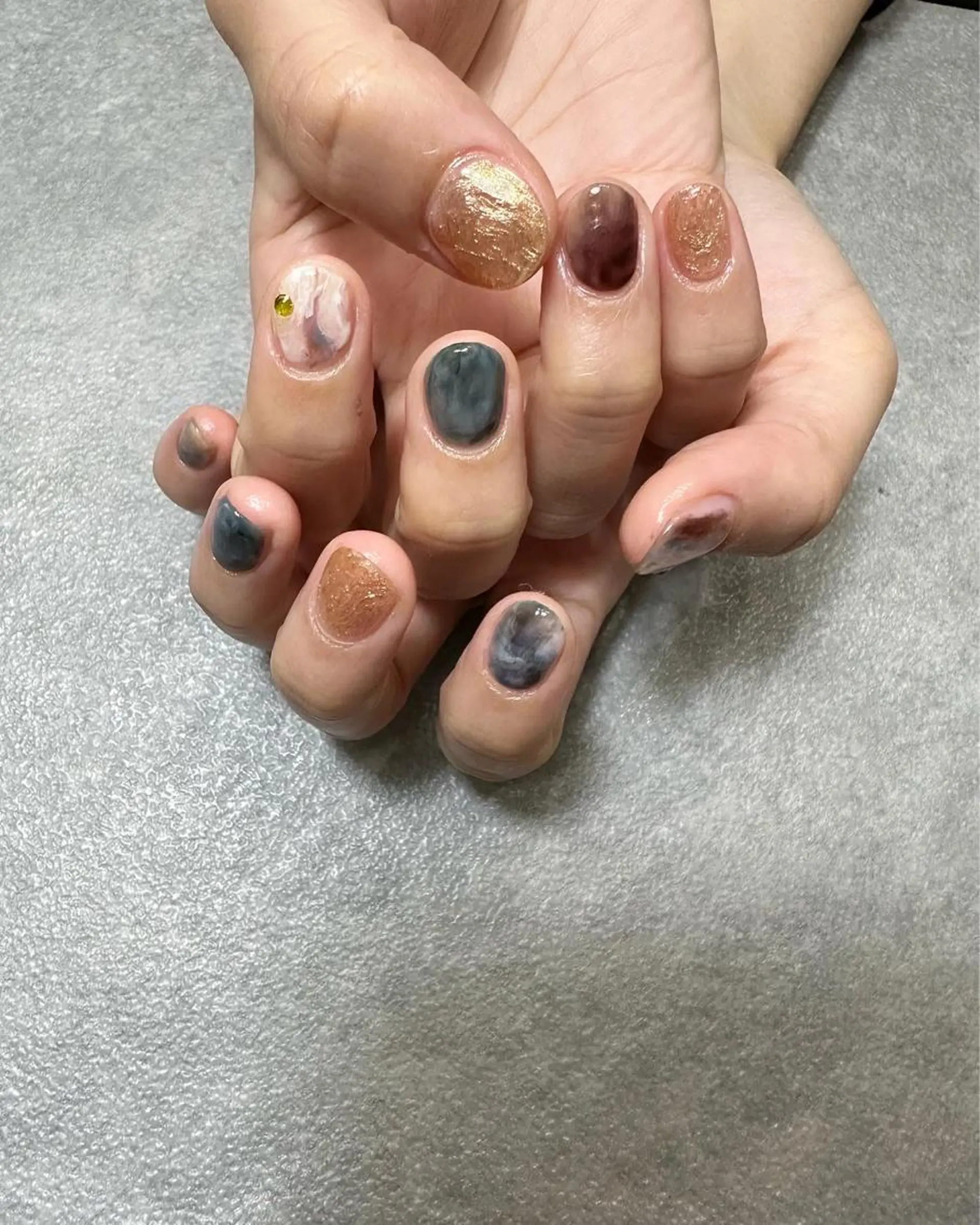 ネイル ハンドネイル フットネイル kiii.__ ✴︎*のネイルデザイン