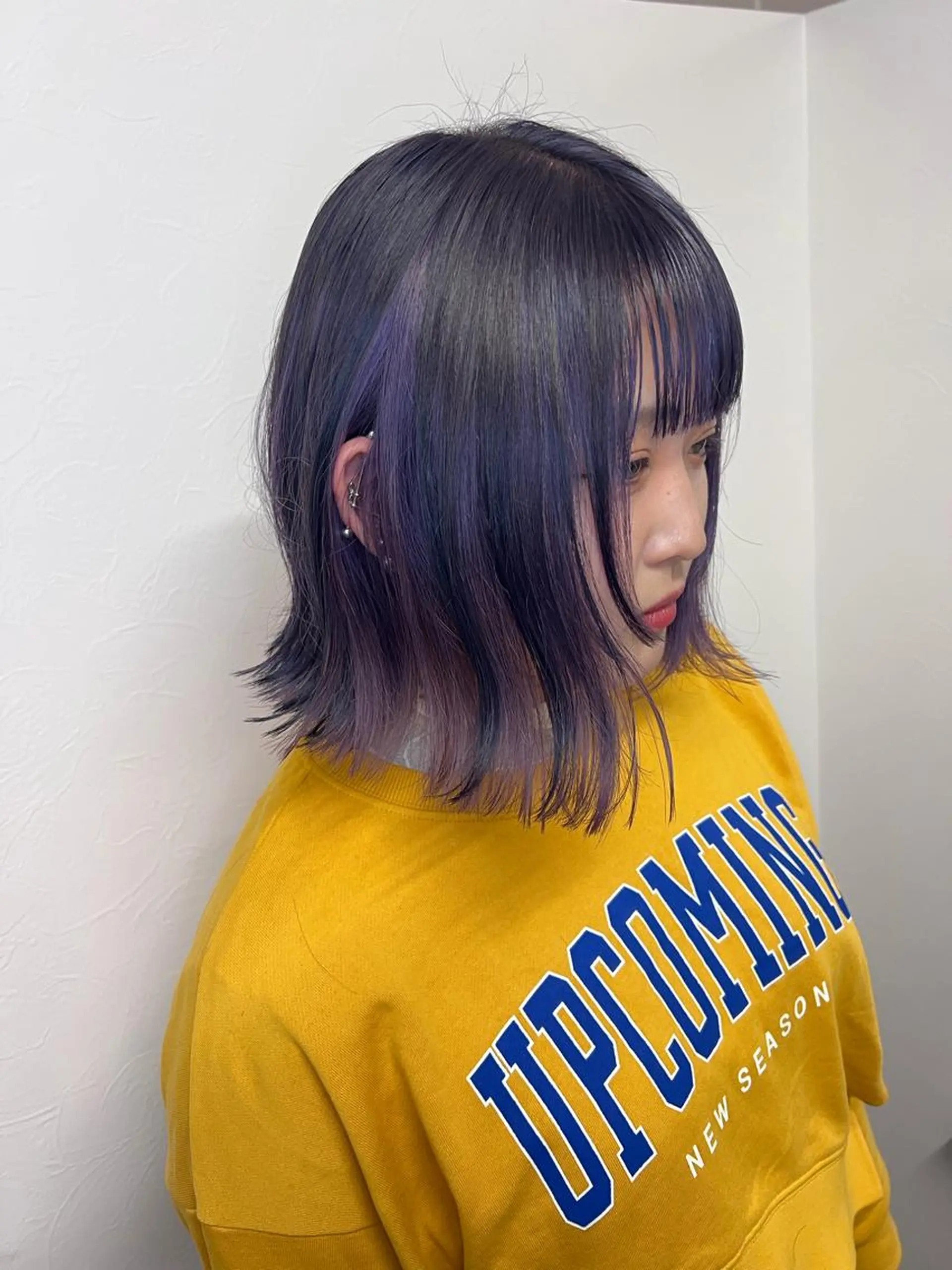 ミディアム カラー ヘアアレンジ ヘアカラー トリートメント Sol plus所属・Sol plusのヘアスタイル