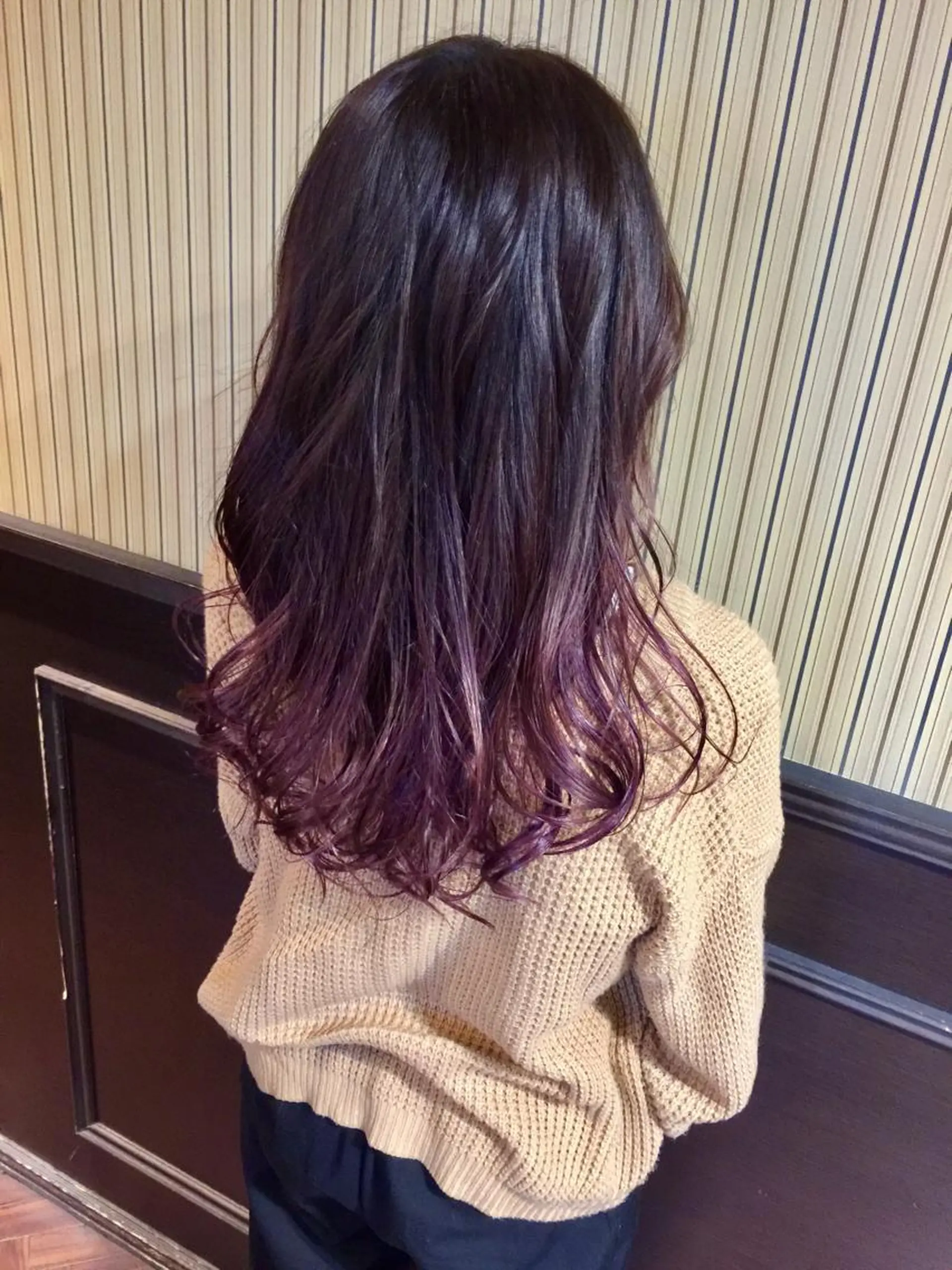 ロング カラー 神野 雅樹のヘアスタイル