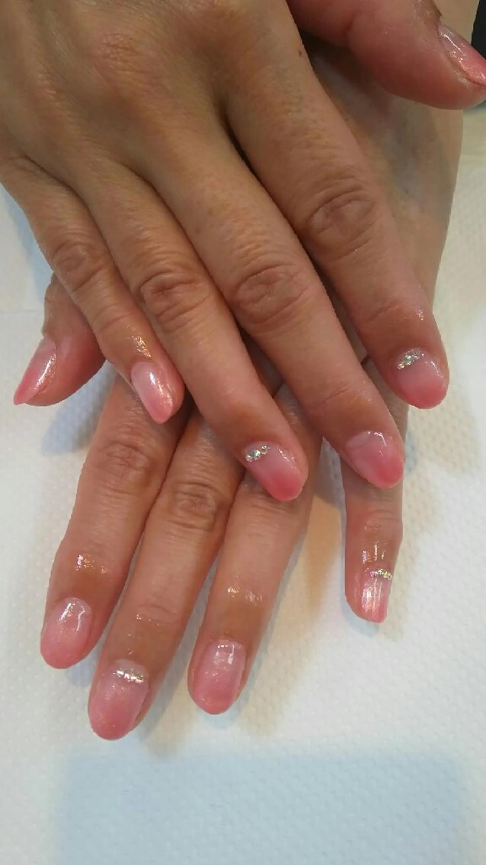 ネイル 赤色 ネイルサロン ショコラのネイルデザイン