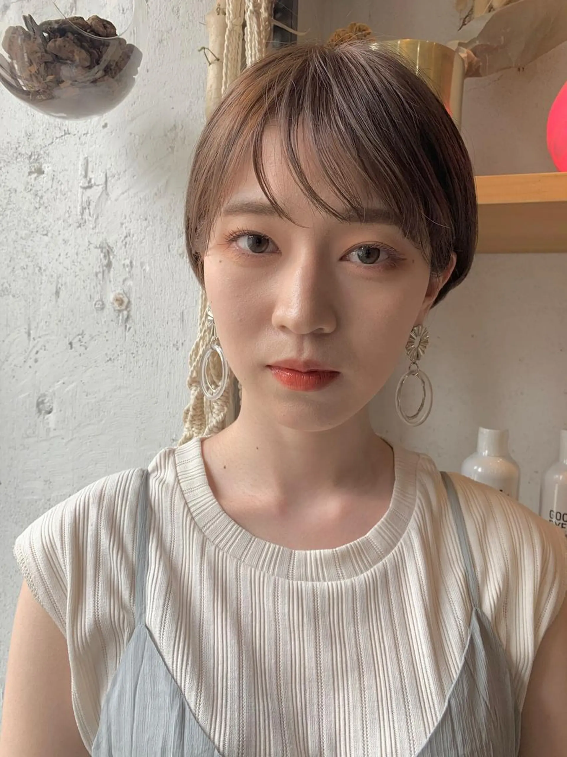 ショート カラー Fuuu《フゥ》所属・シノザキ シンゴのヘアスタイル