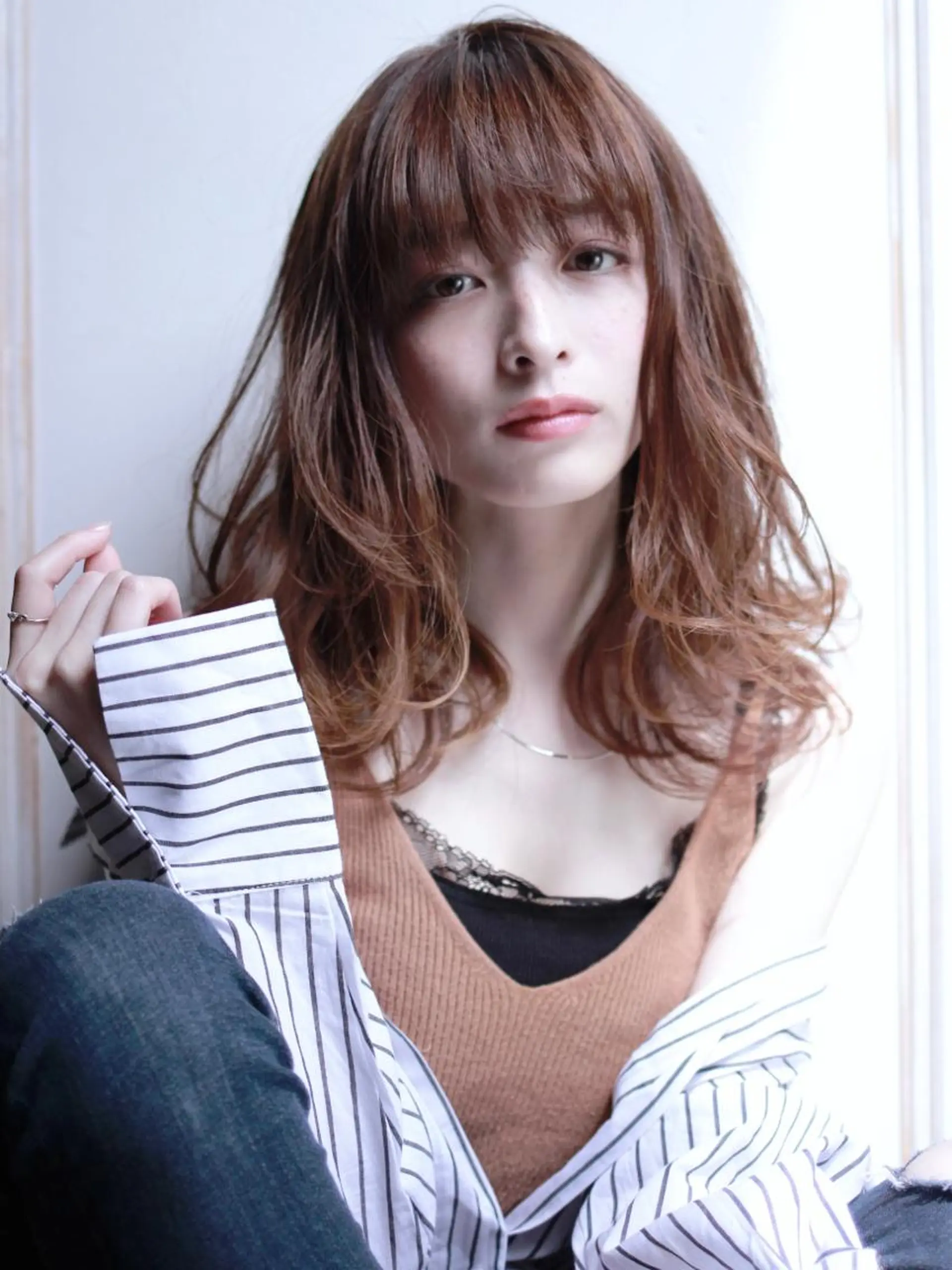 ミディアム カラー Siesta所属・📣髪質改善縮毛矯正 特化美容師｜庭田📣のヘアスタイル