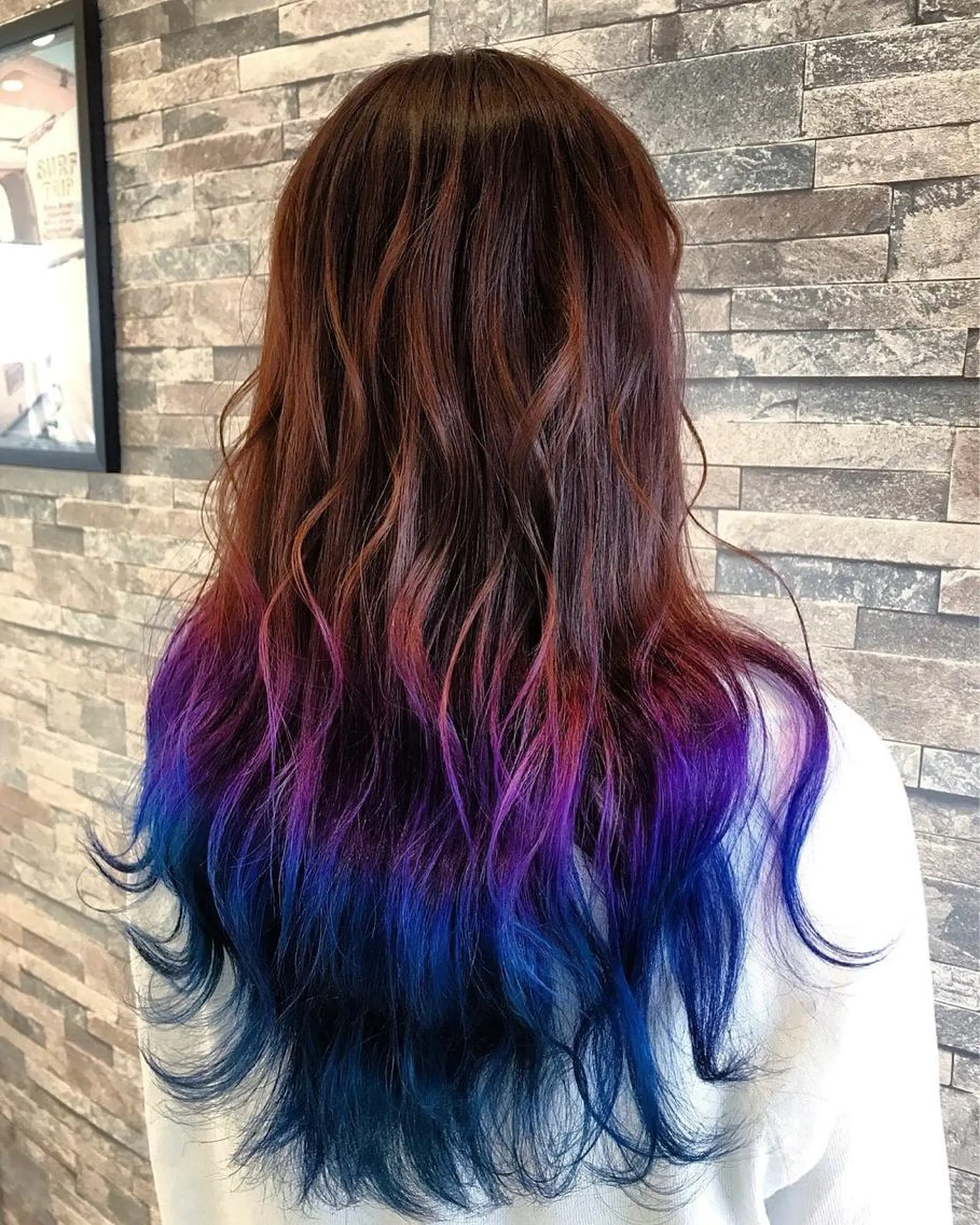 セミロング カラー カラーと言ったら SAWARAのヘアスタイル