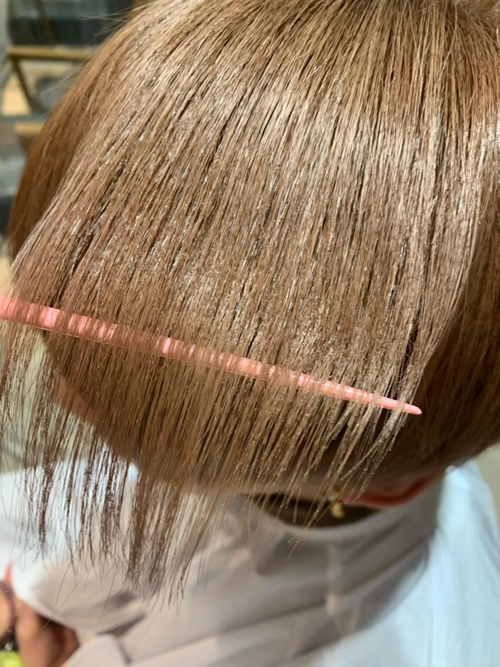 セミロング カラー ヘアアレンジ 髪質改善/縮毛/新宿 🫧SUZUKA🫧のヘアスタイル