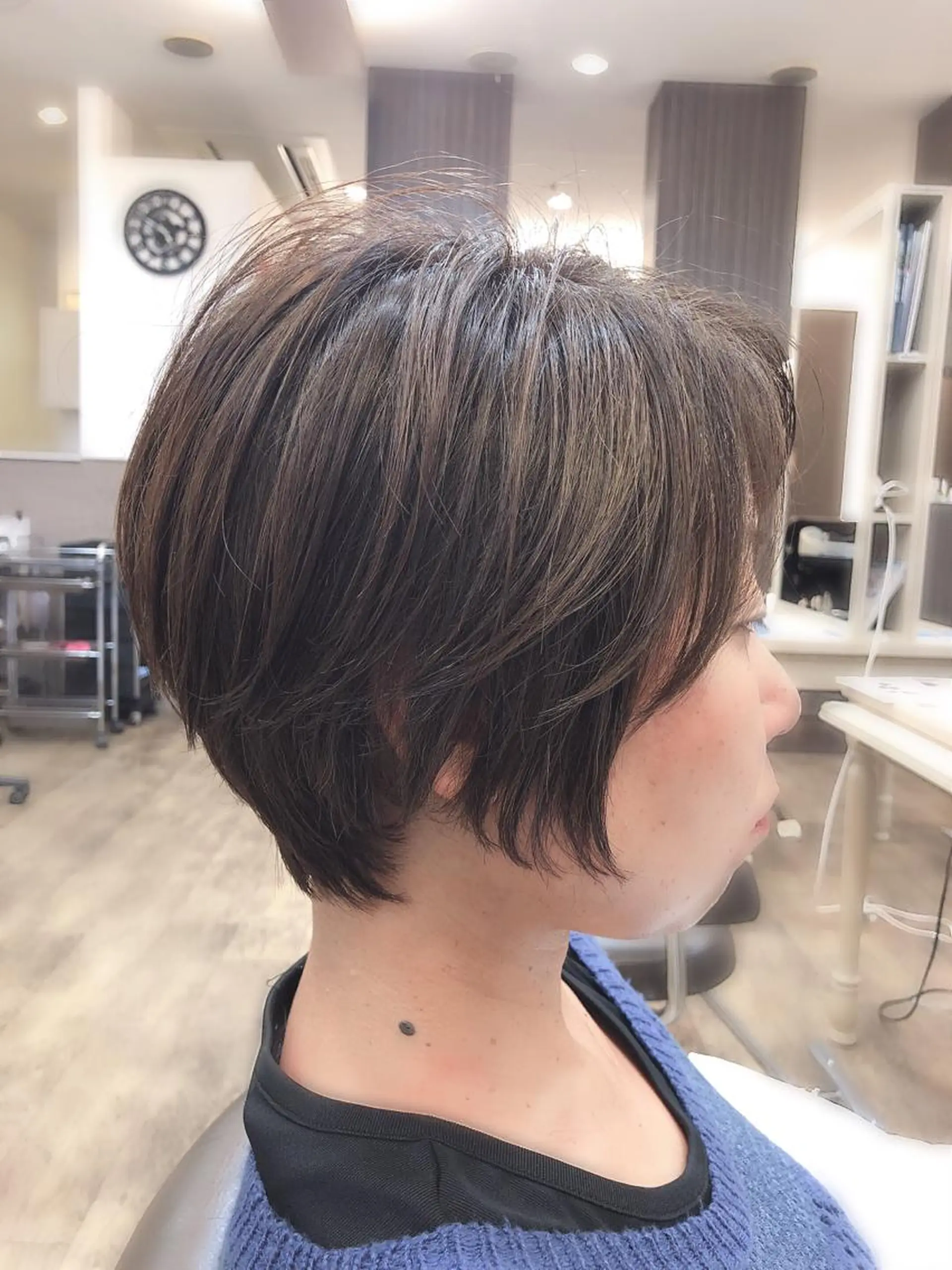 ショート カラー ハンサムショート ショートヘア 尚平 40代からの 髪質改善専門のその他イメージ