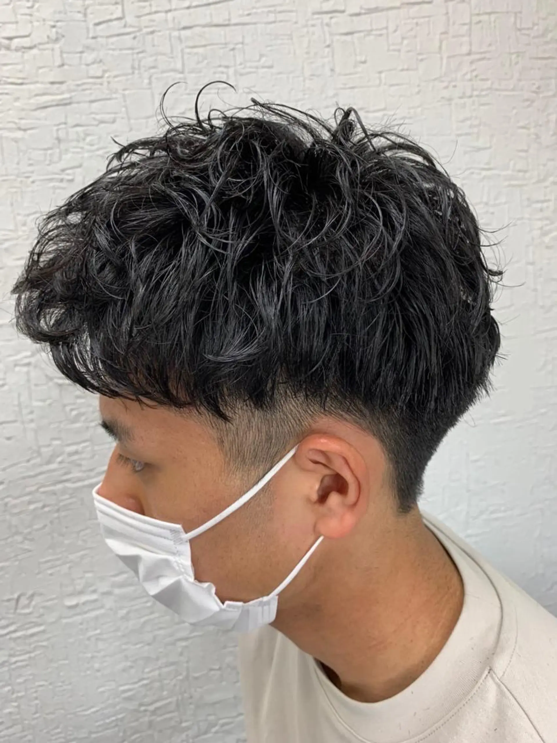 ショート メンズ カット パーマ 井上椋介 【Recharme】のヘアスタイル