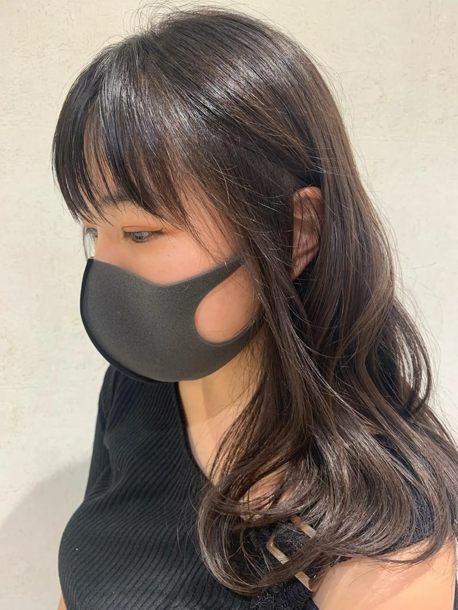 ミディアム カラー haru/レイヤー/ ウルフのヘアスタイル