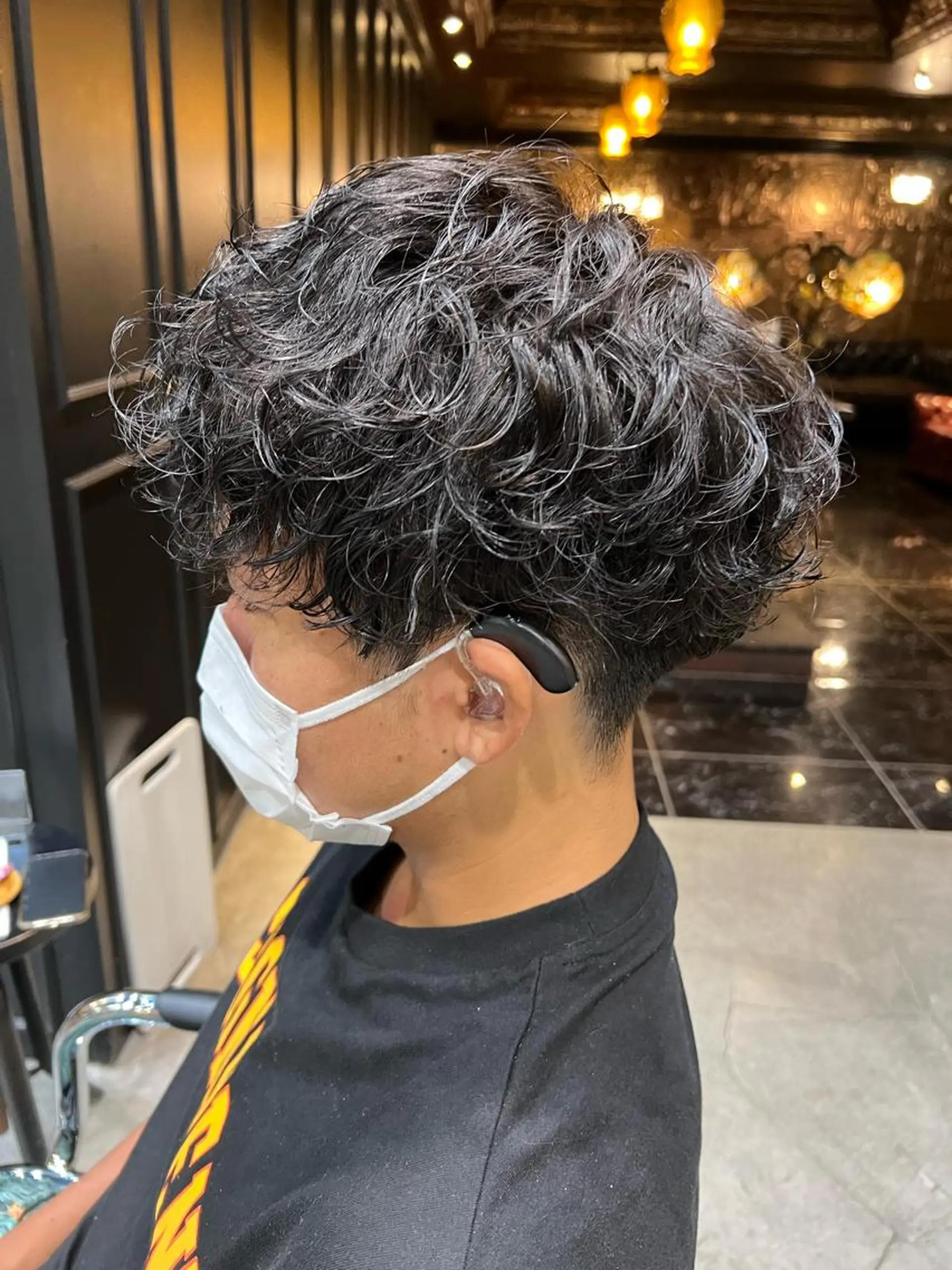 パーマ メンズ カット ヘアカラー パーマ GO TODAY 原宿本店所属・🎁曲がる縮毛矯正 /DAIKIのヘアスタイル