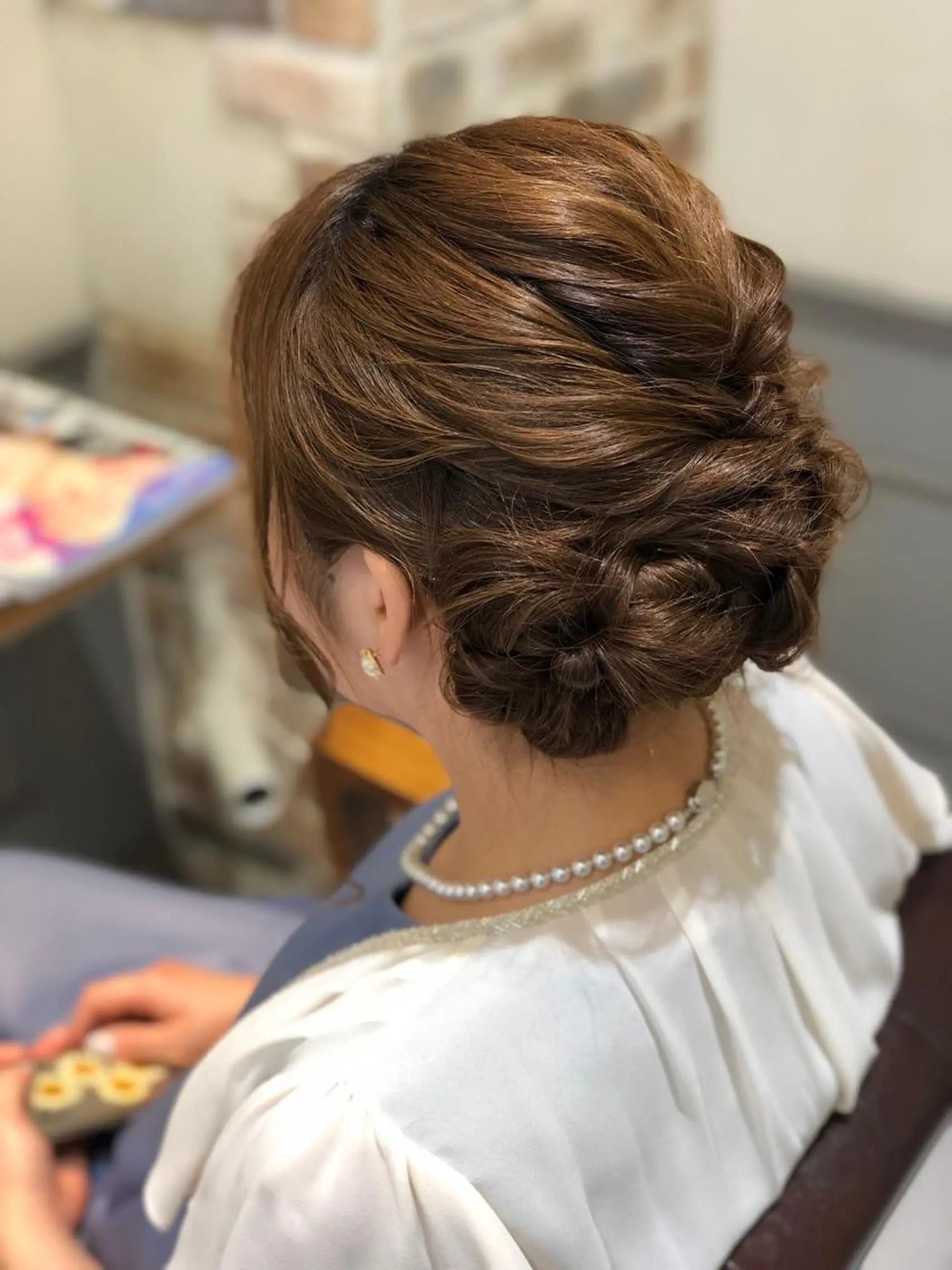 ミディアム ヘアセット MeL 横浜/ ＭＩＨＯのヘアスタイル