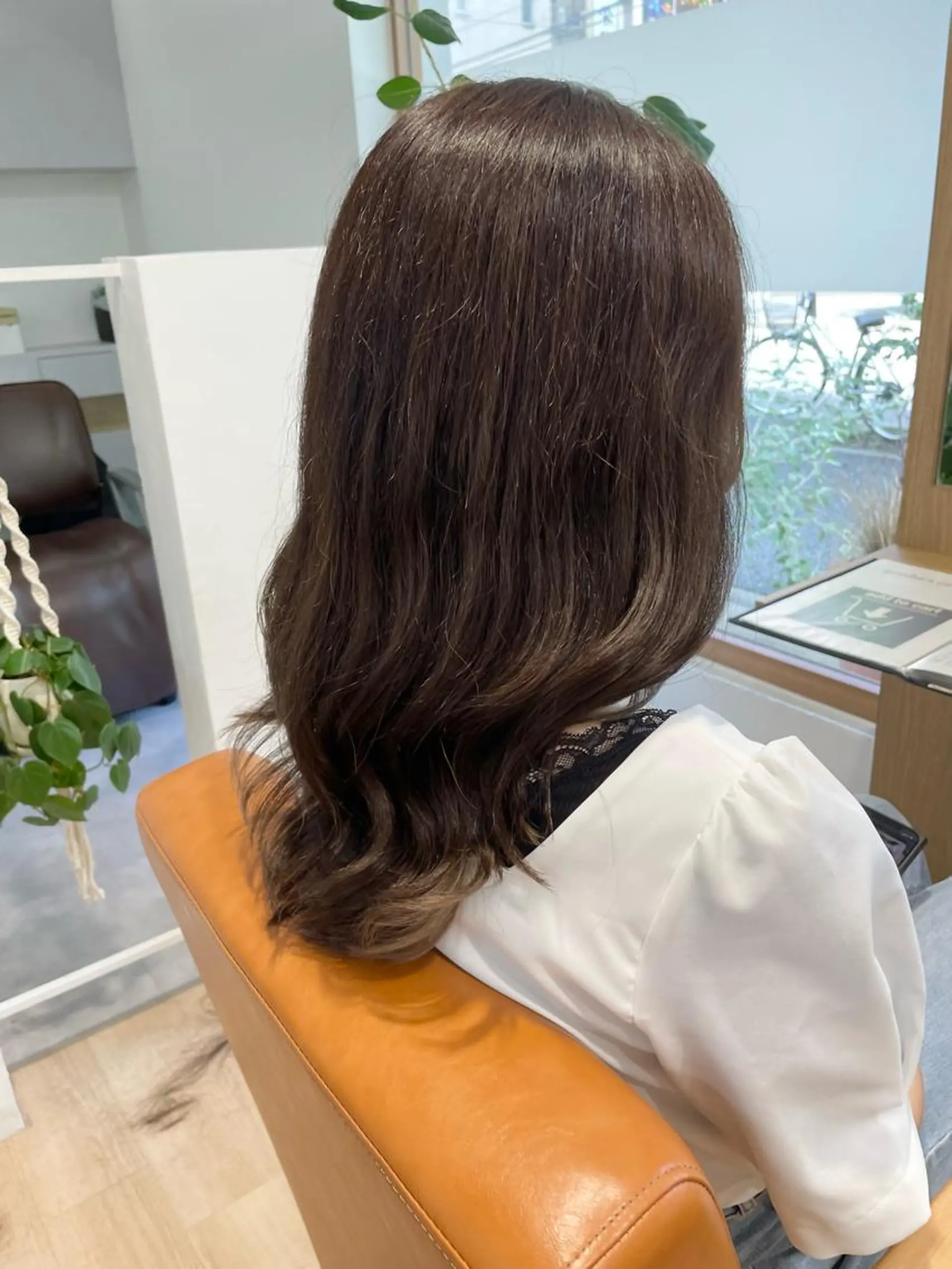 セミロング 末田 柊希のヘアスタイル