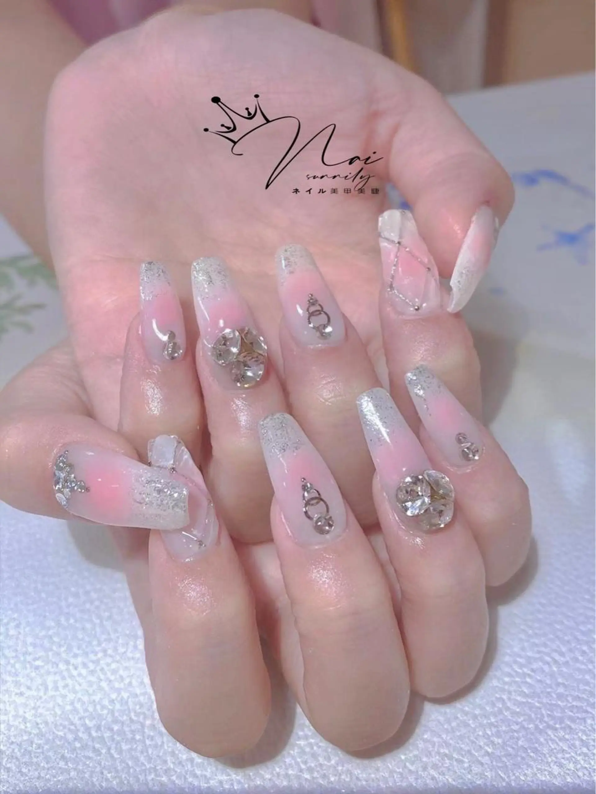 ネイル 長さだし専門店 M2　rikaのネイルデザイン