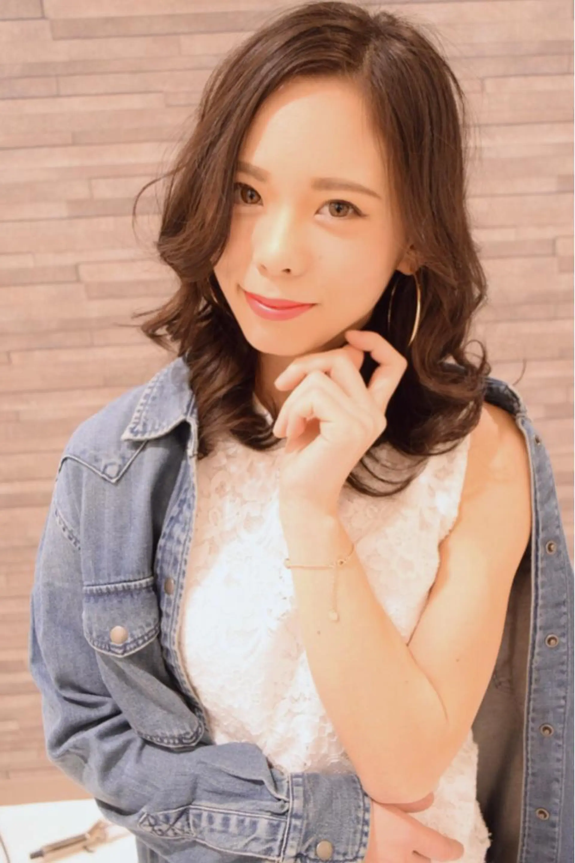 ミディアム ému エミュ　hair &spa所属・近藤 みゅうまのヘアスタイル