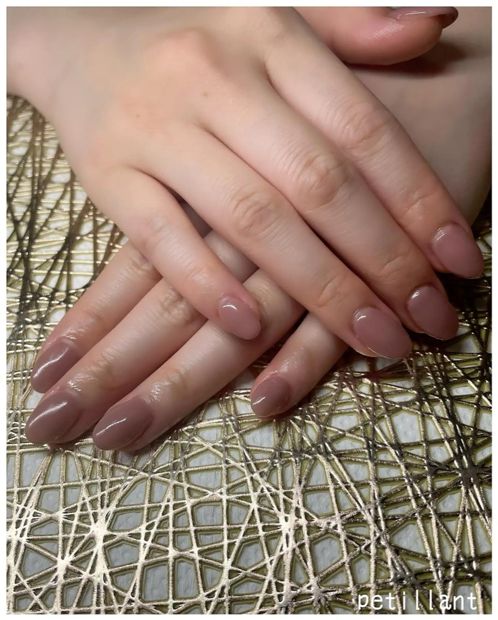 ネイル 長さ出し ショートネイル ハンドネイル ハンドケア petillant所属・nail salon petillantのネイルデザイン