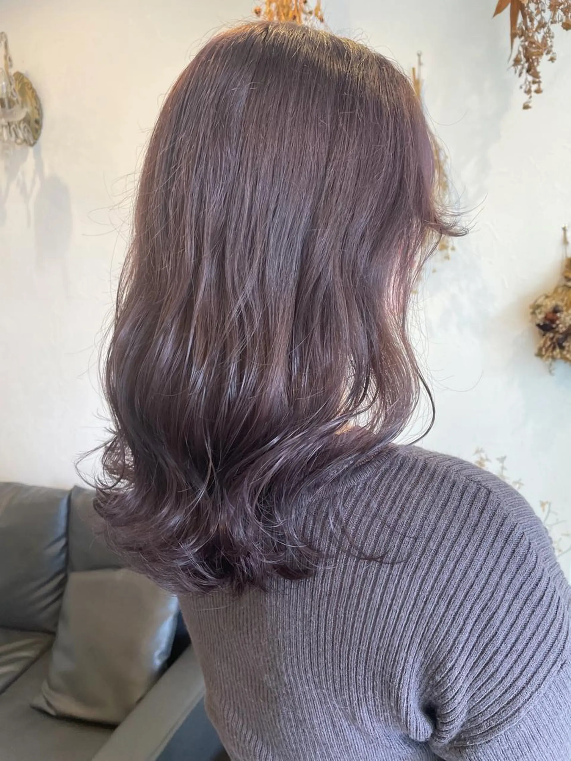 ミディアム カラー ラベンダーカラー ヘアカラー m ā l o.🌷 サカモトマイコのヘアスタイル