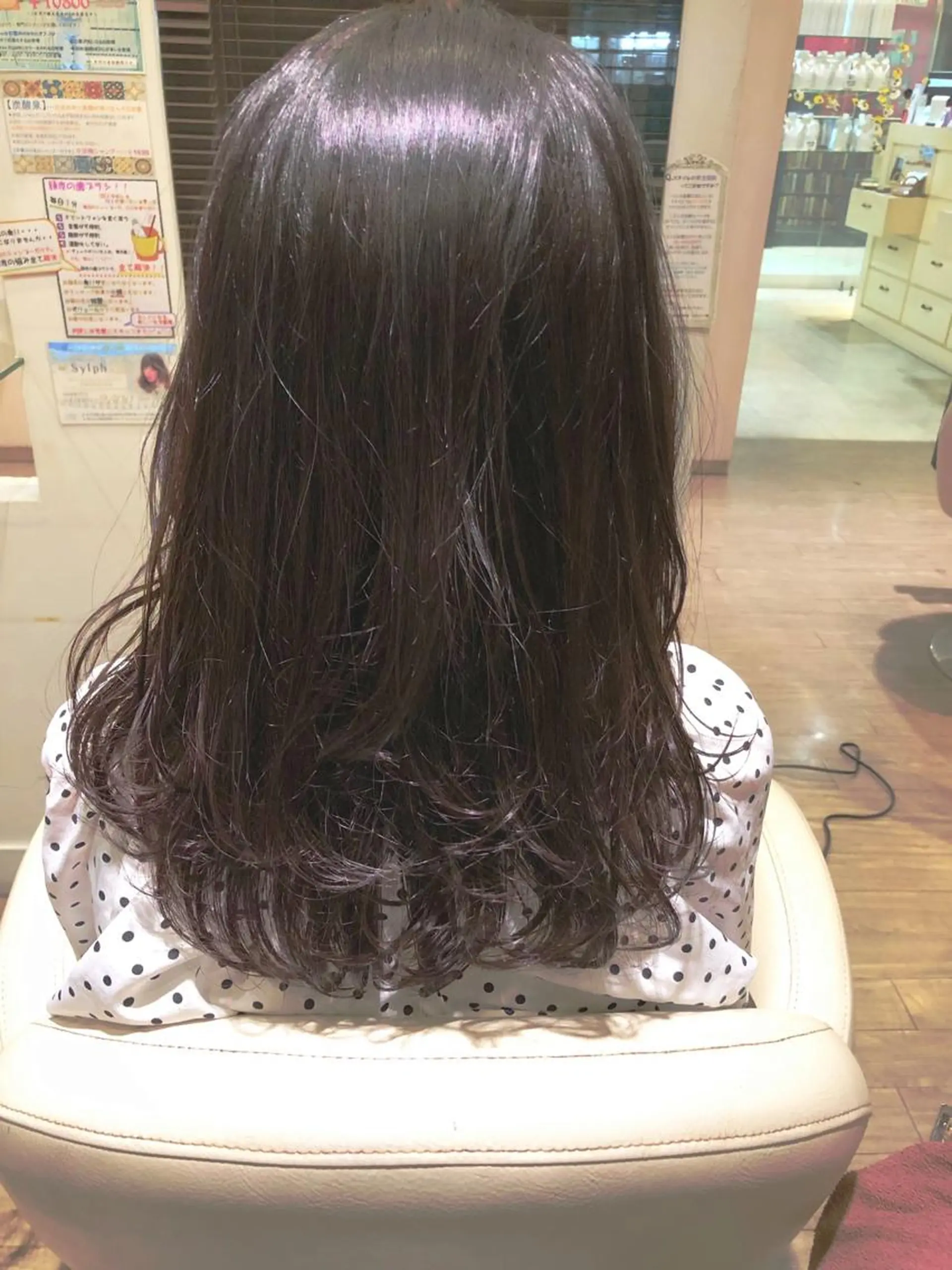 ミディアム hair &eye LAWE.店長のヘアスタイル