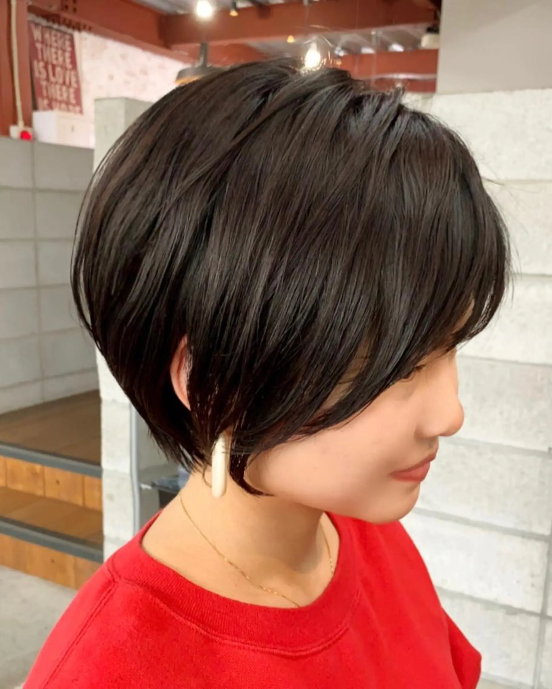 ショート 福地 礼奈のヘアスタイル