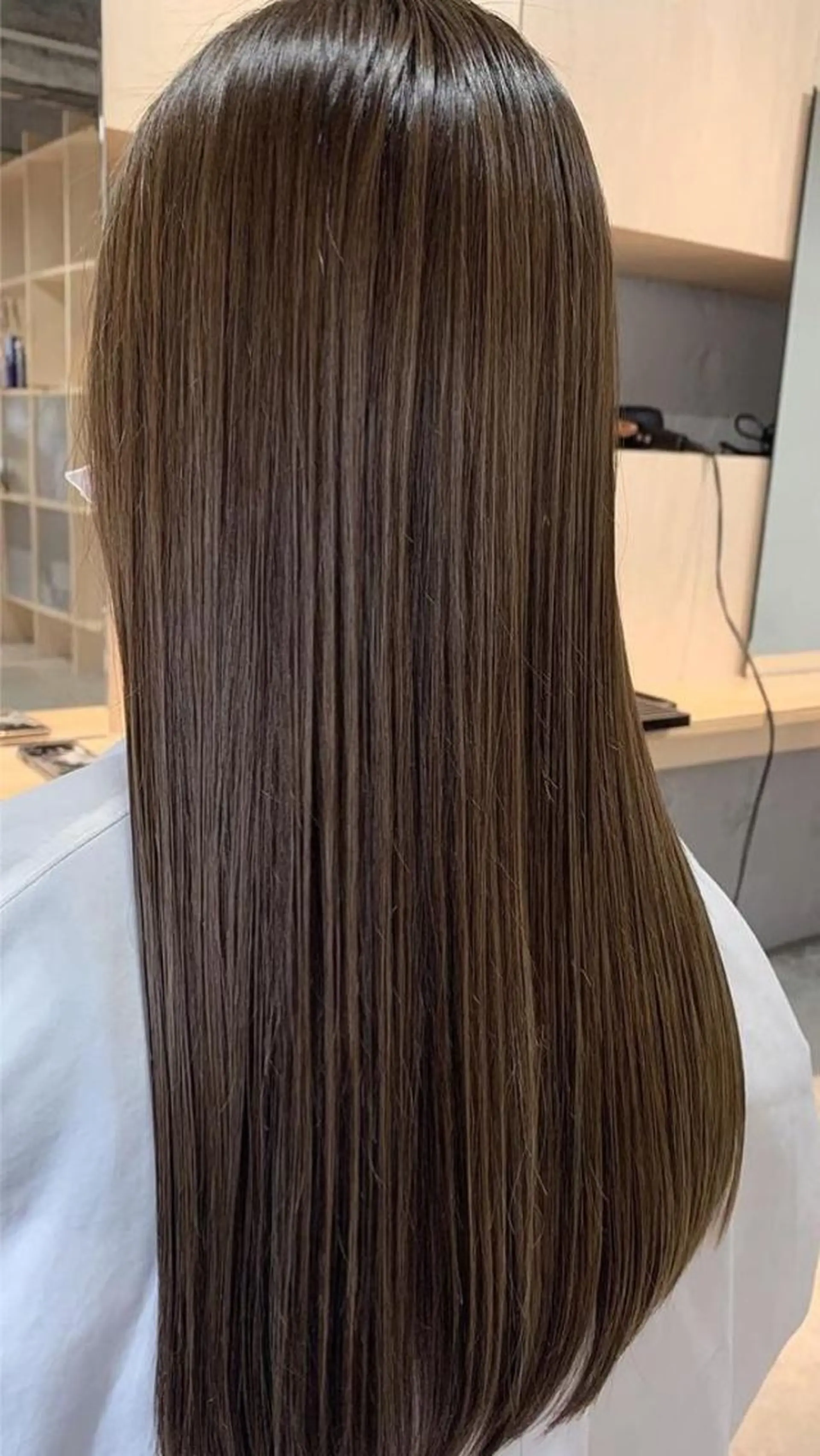 ロング カラー カット ヘアカラー トリートメント tocca hair & treatment 茨木所属・ノサカ ミワコのヘアスタイル