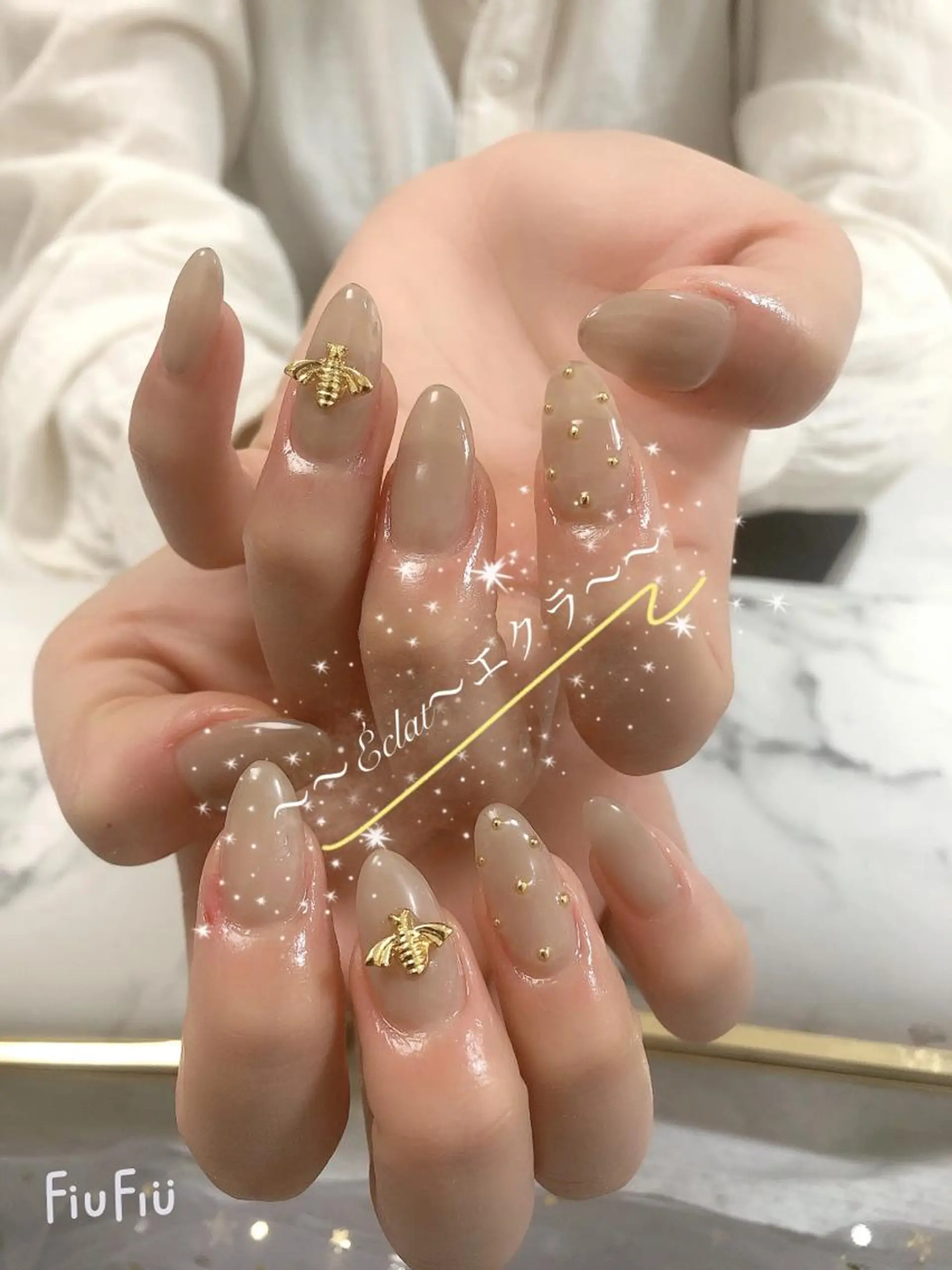 ネイル ネイルサロンエクラ 🫧Shizukaのネイルデザイン