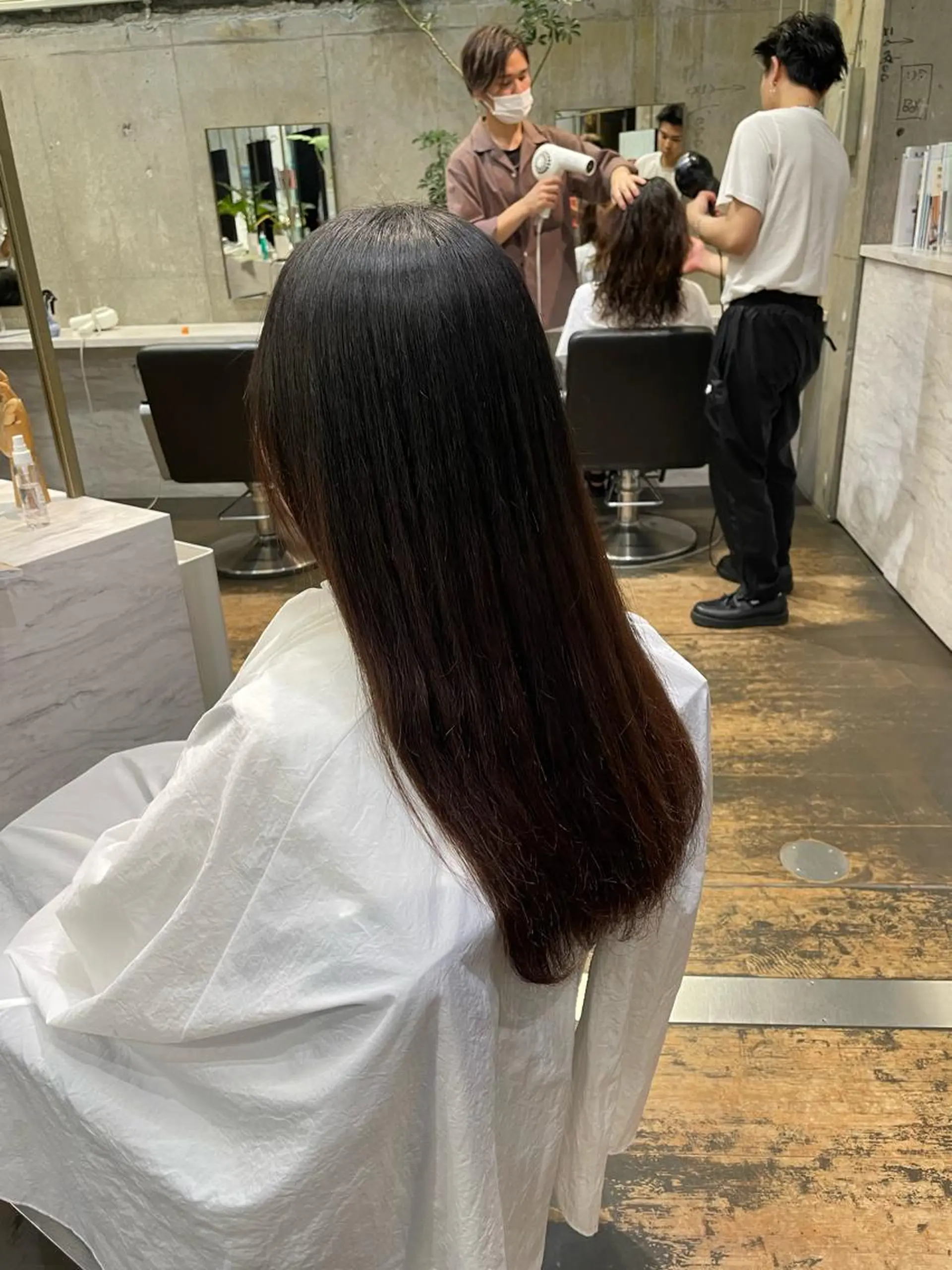 ロング パーマ 縮毛矯正 ｈｉｙｏｒｉ 🧸のヘアスタイル