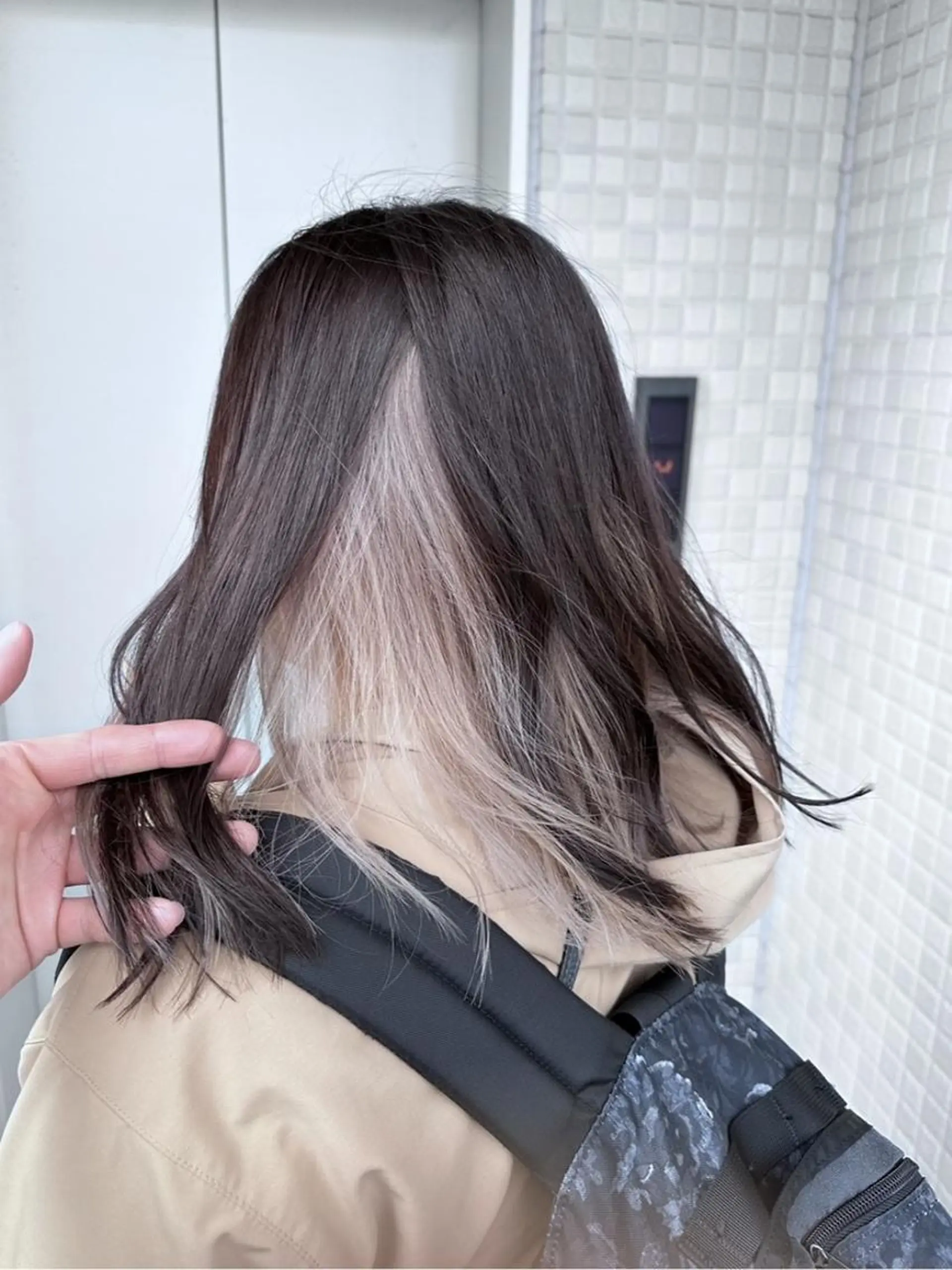 ミディアム カラー ブリーチ ダブルカラー ヘアカラー トリートメント ✨【公式】 juhl.横浜✨のヘアスタイル