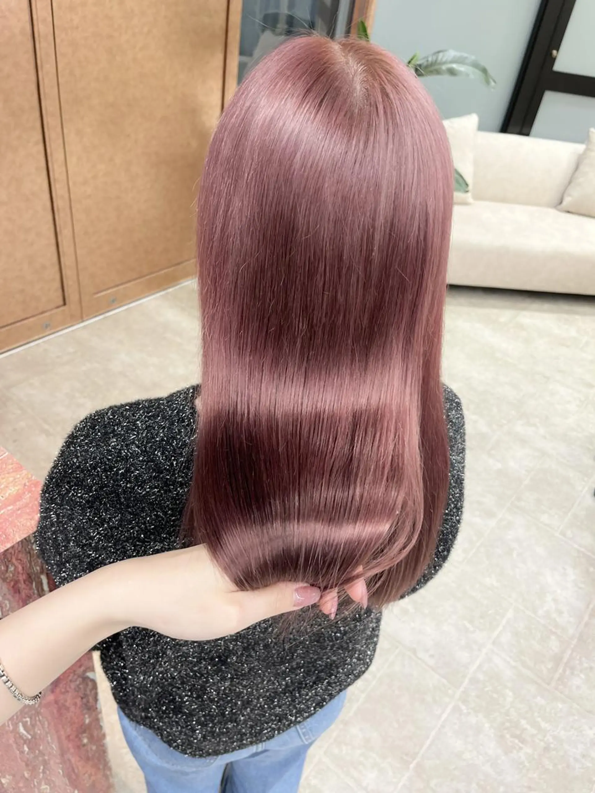 ロング カット ヘアカラー トリートメント MATTY azusaのヘアスタイル