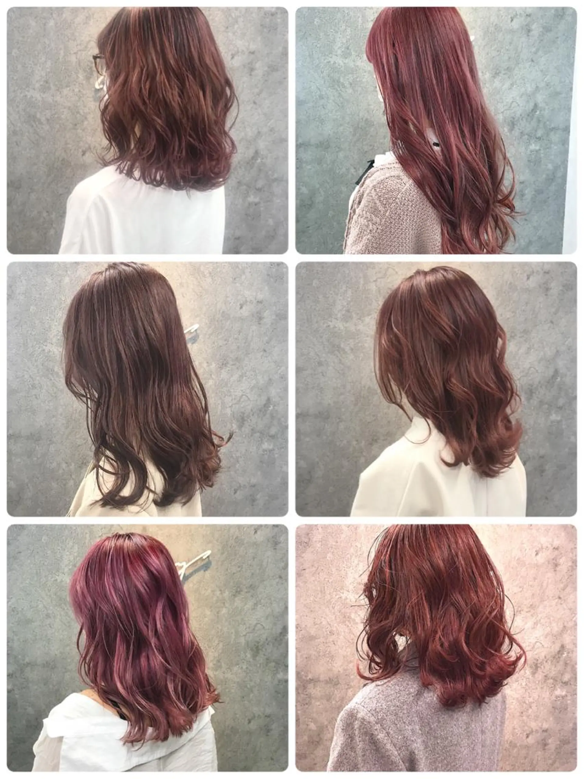 セミロング カット ヘアカラー トリートメント 所渉/韓国レイヤー /ウルフカットのヘアスタイル