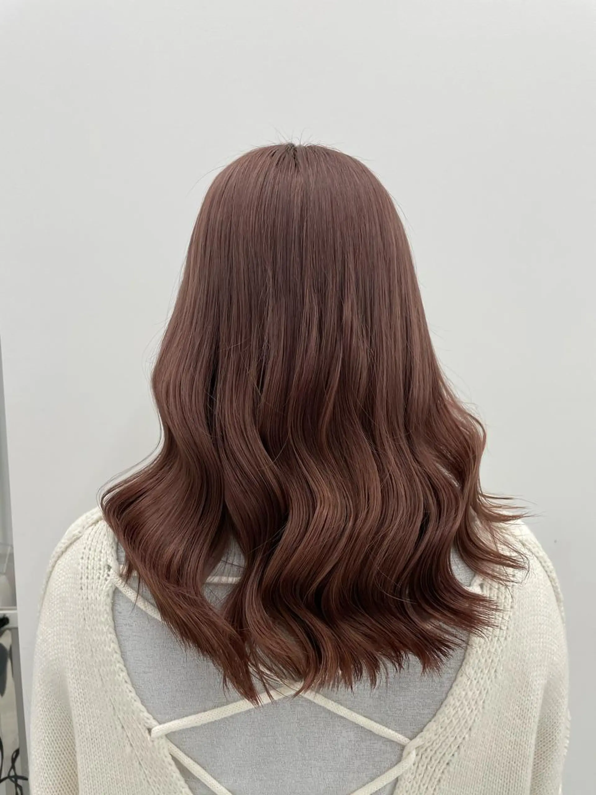 セミロング カラー ヘアアレンジ salowin新宿East3階所属・艶美髪/髪質改善 /縮毛矯正/木元渓太のヘアスタイル