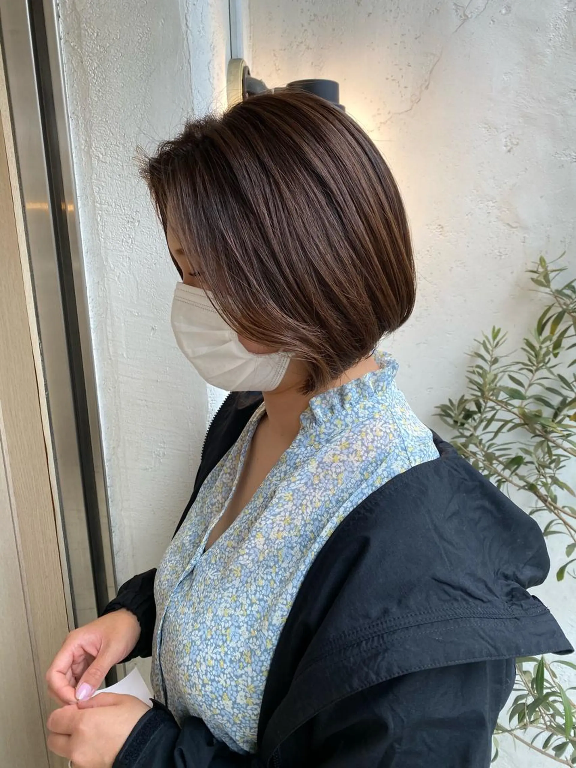 ショート カラー 丸みショート ショートヘア コマツリサ ROCCO eastのヘアスタイル