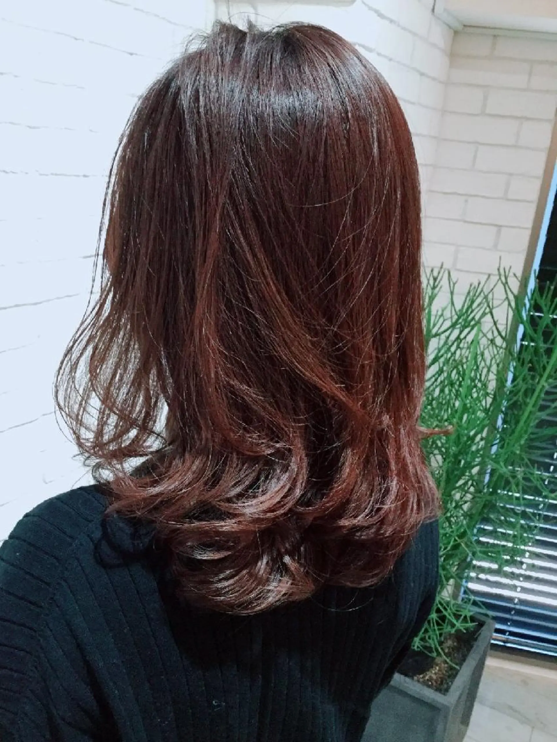 ミディアム カラー ヘアアレンジ private salon Ao所属・紹介制private salonのヘアスタイル