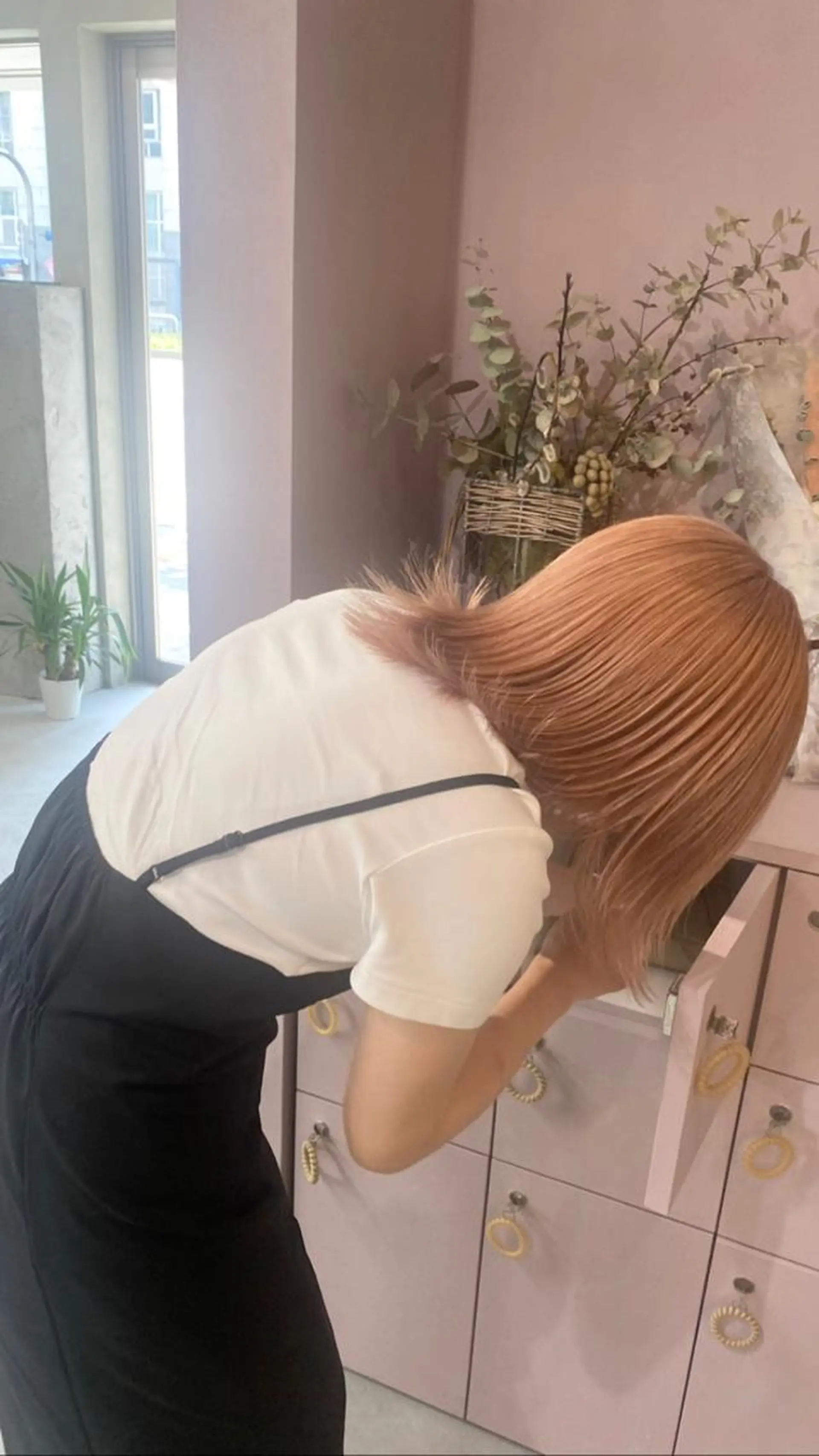 ミディアム カラー qulim所属・前橋 姫奈のヘアスタイル