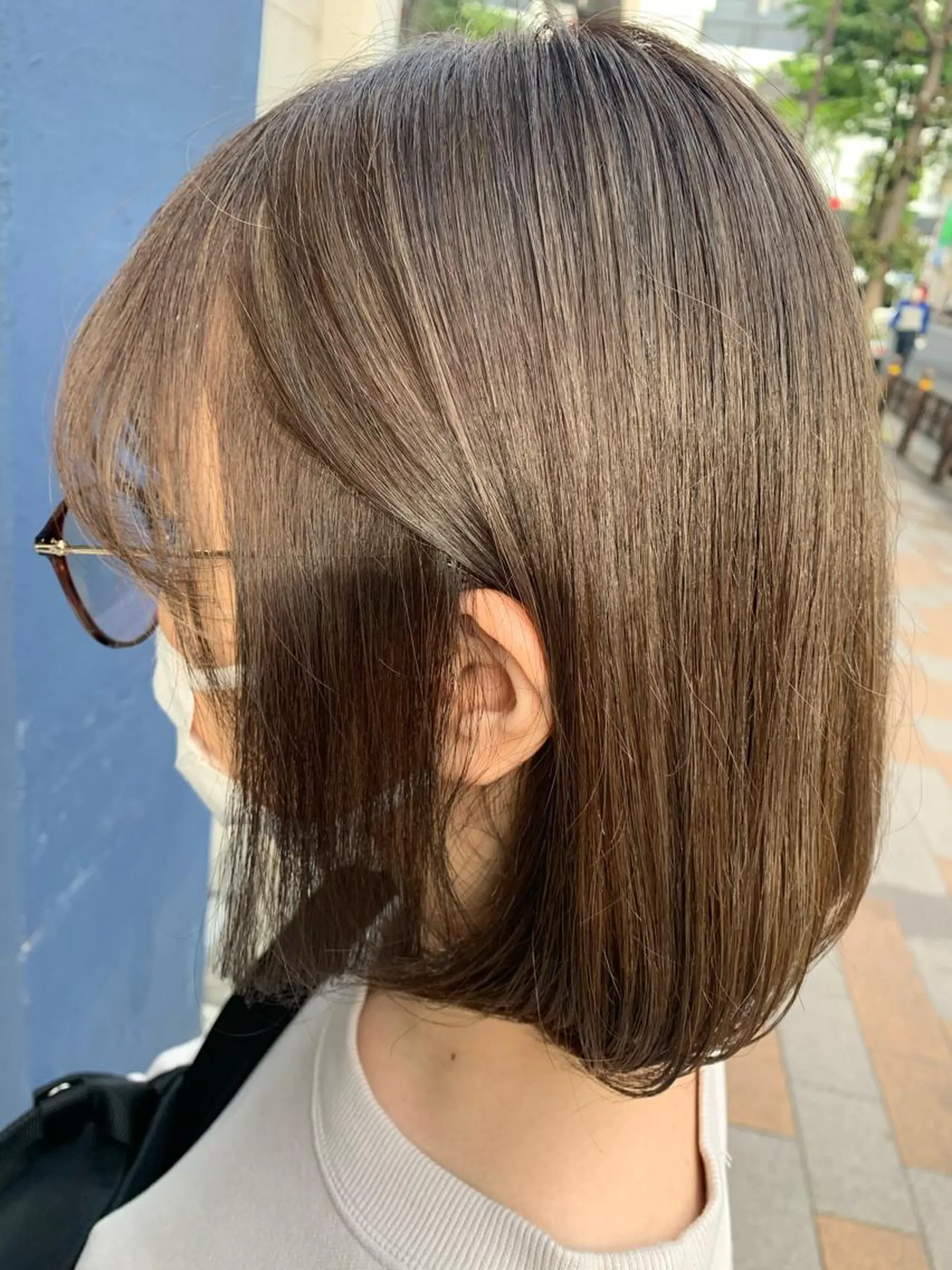 カラー ハイライトカラー カット ヘアカラー 勝野 優佳のヘアスタイル