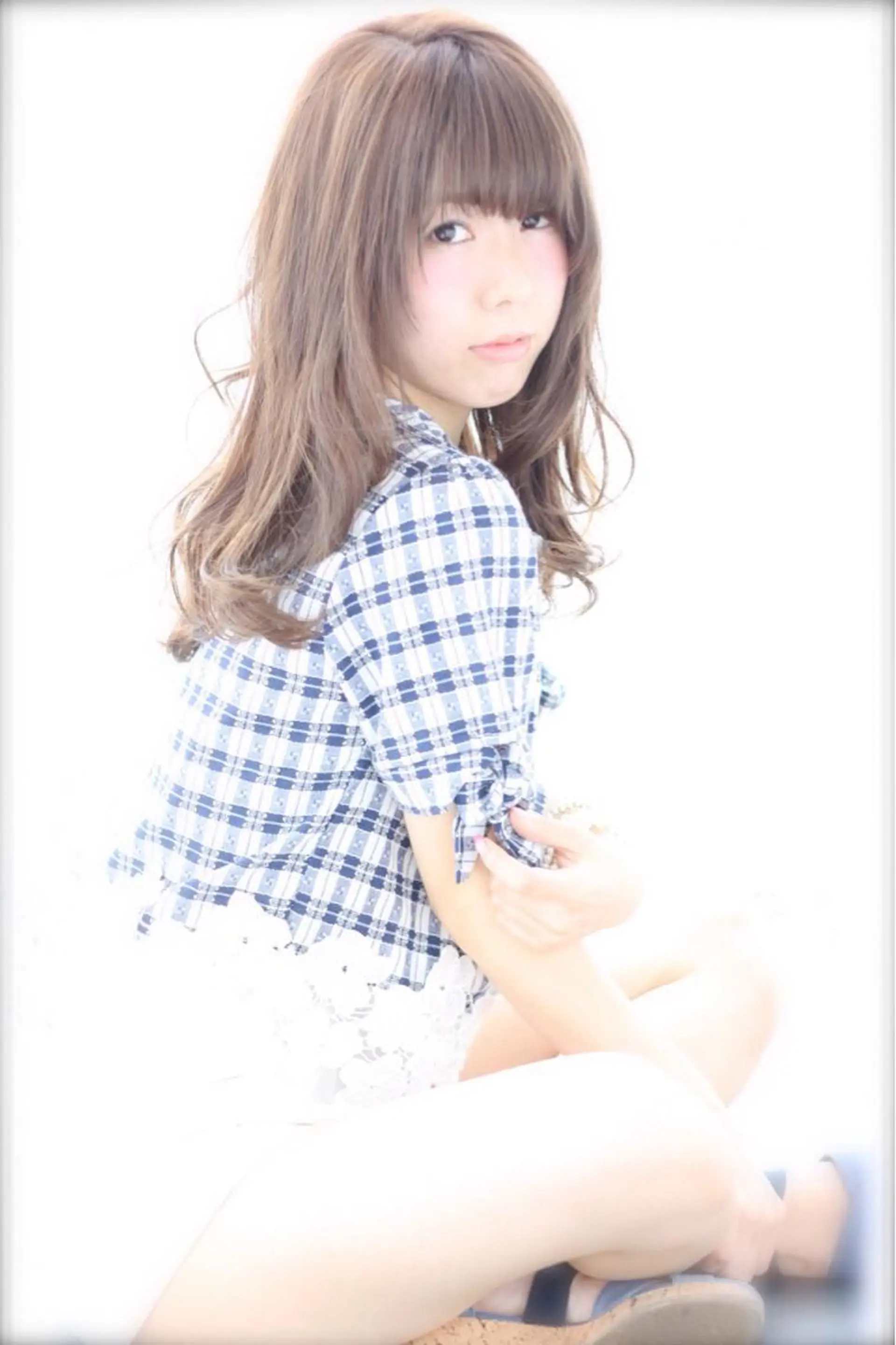 ミディアム セミロング Re:ta Hair 飯田淳平のヘアスタイル