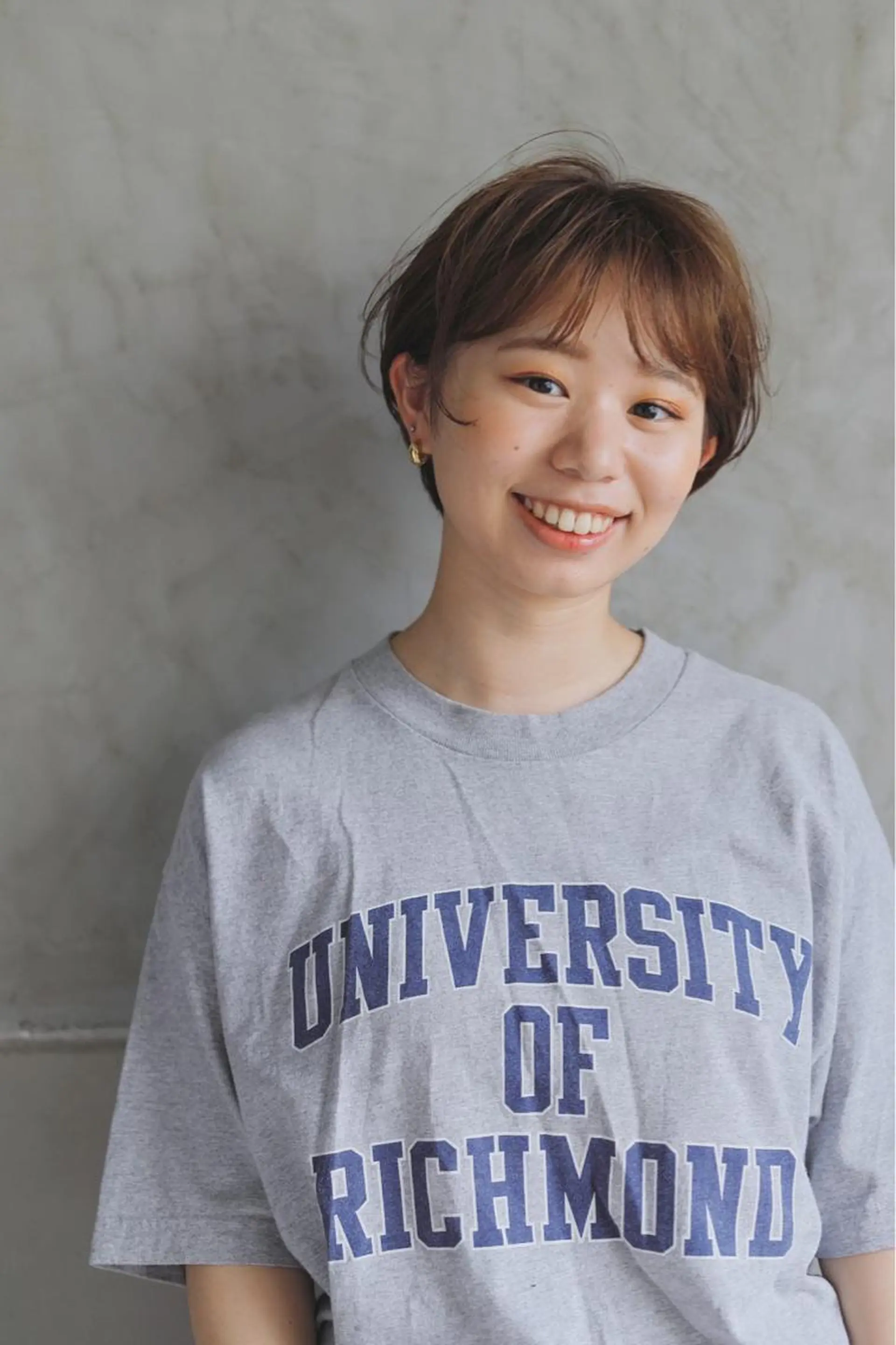 ショート カット ヘアカラー トリートメント さの あやねのヘアスタイル