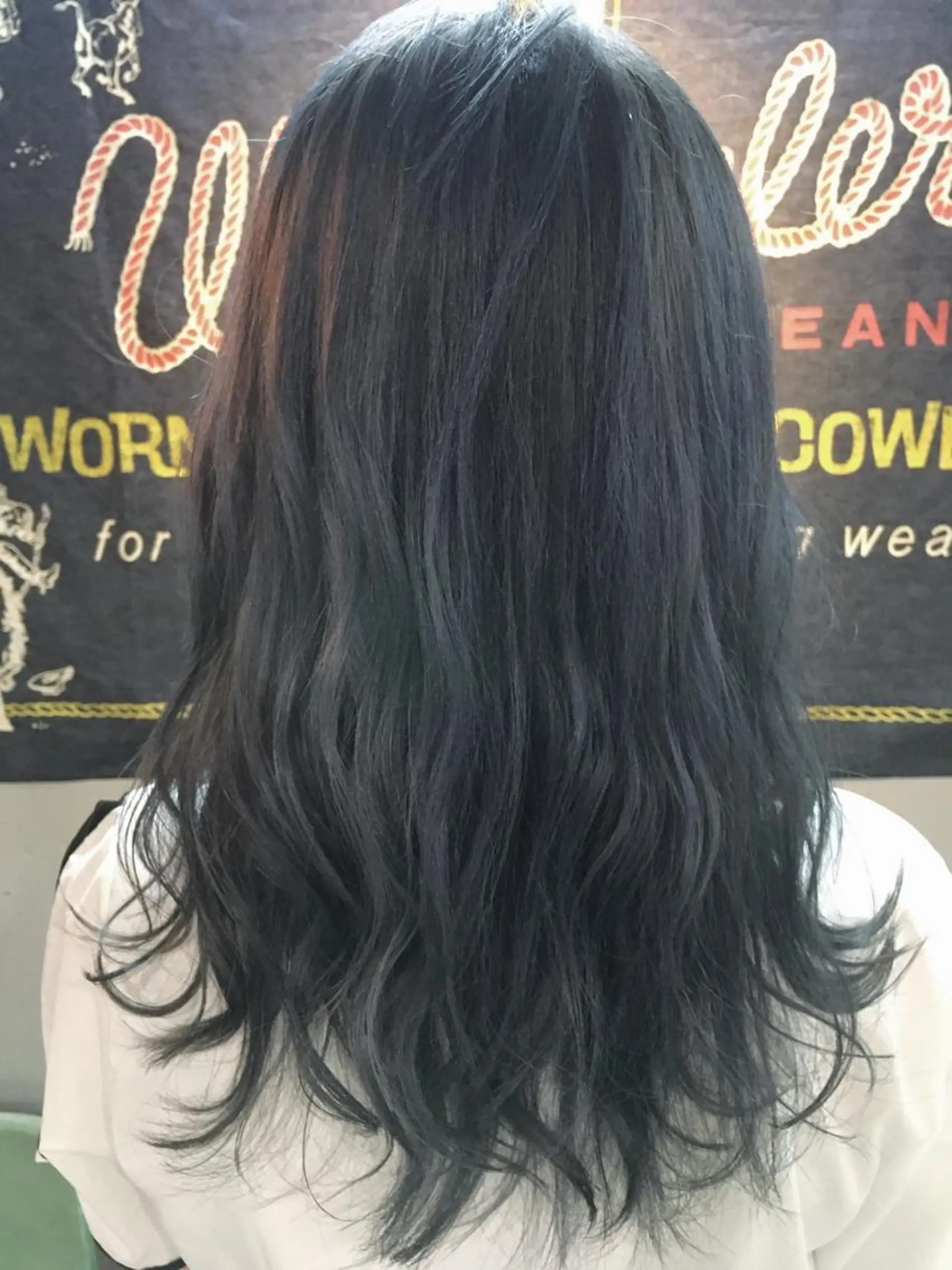 ロング カラー パーマ 代表 中島貴志のヘアスタイル